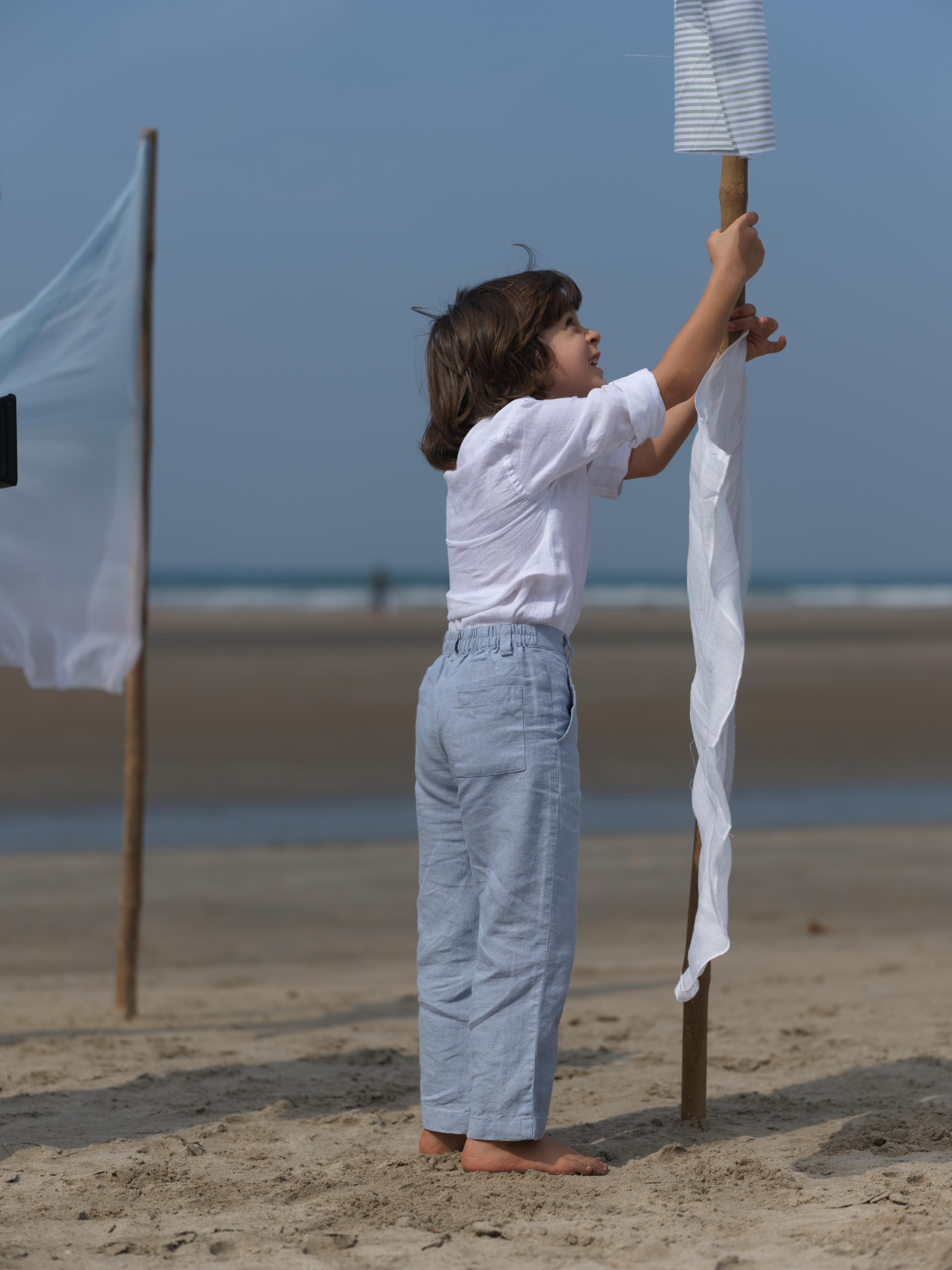 Boys Trousers Pacific Blue