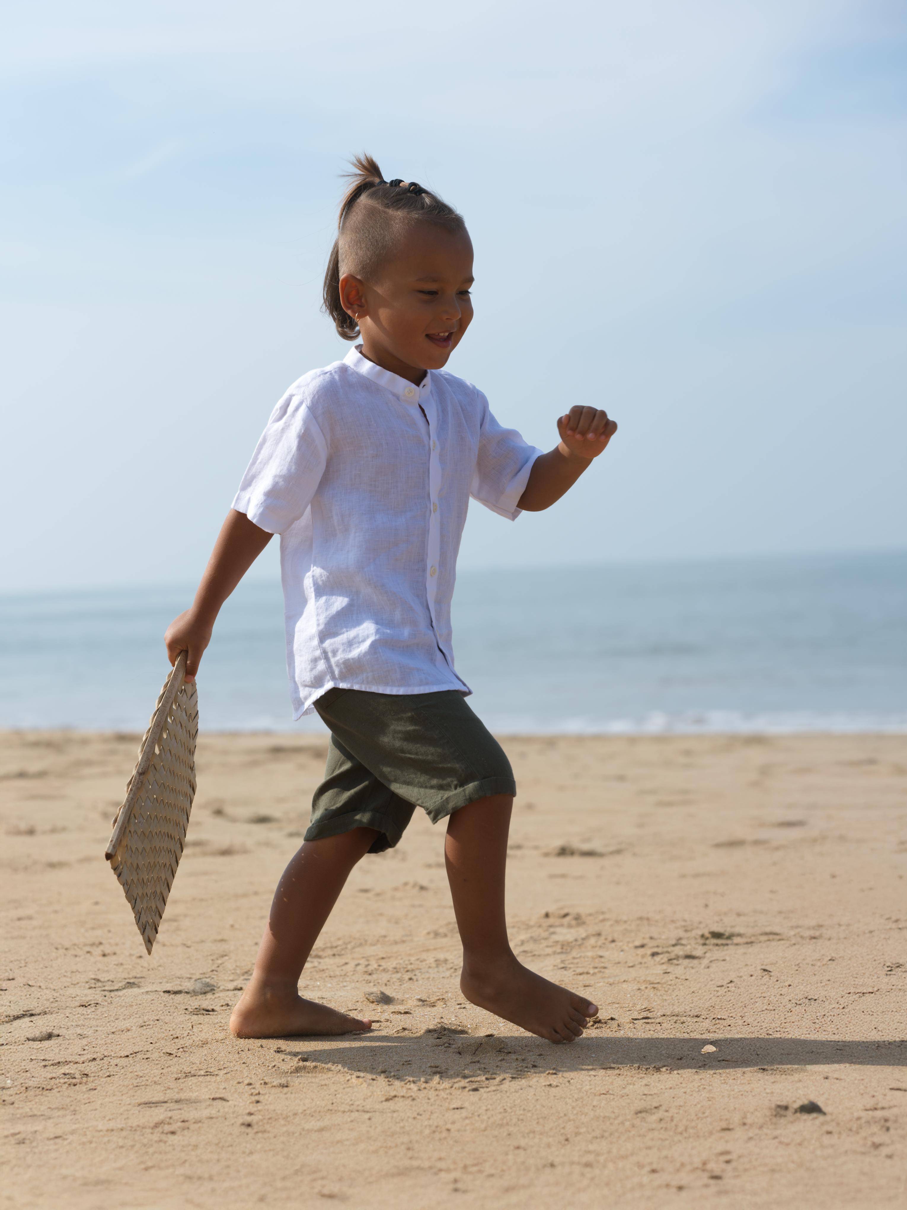 Boys Basic Shorts Crocodile Green