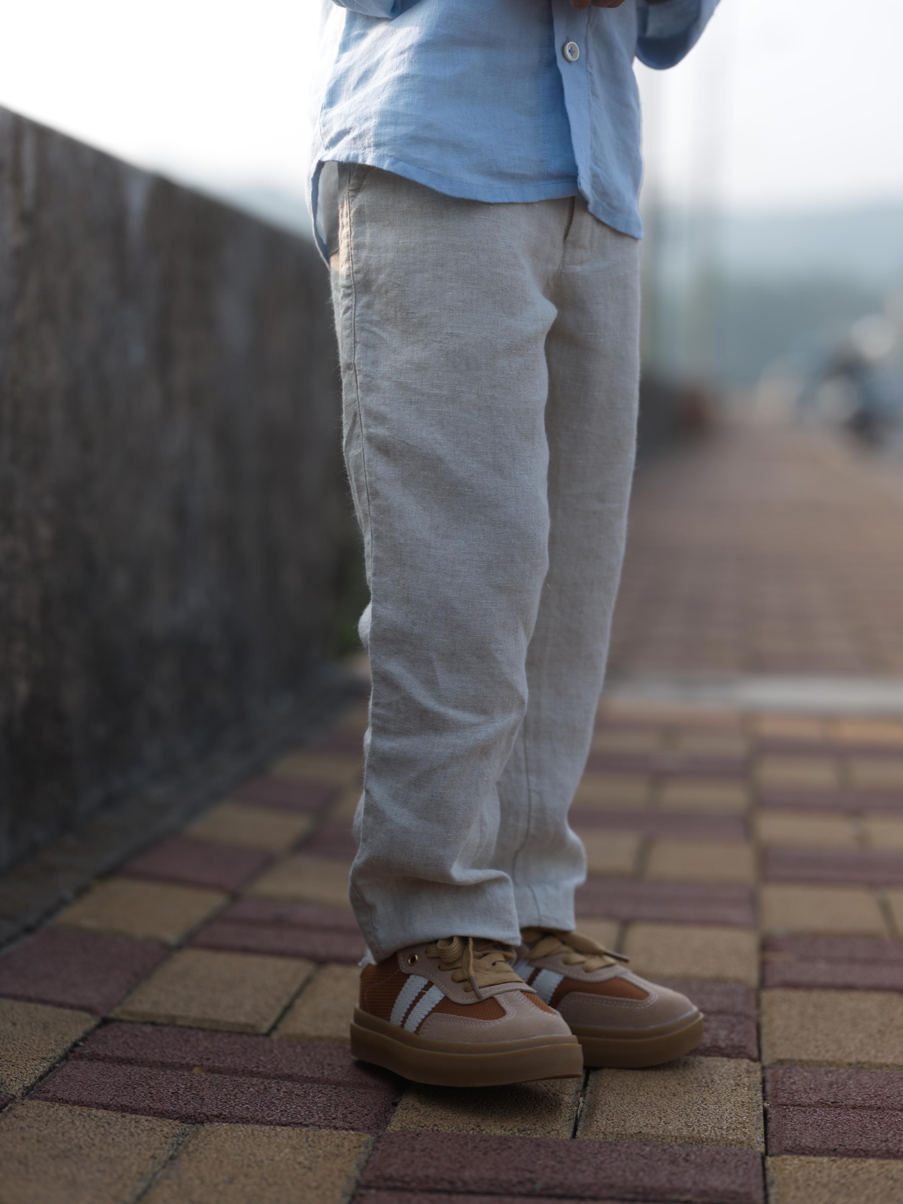 Boys Trousers Cookie & Cream