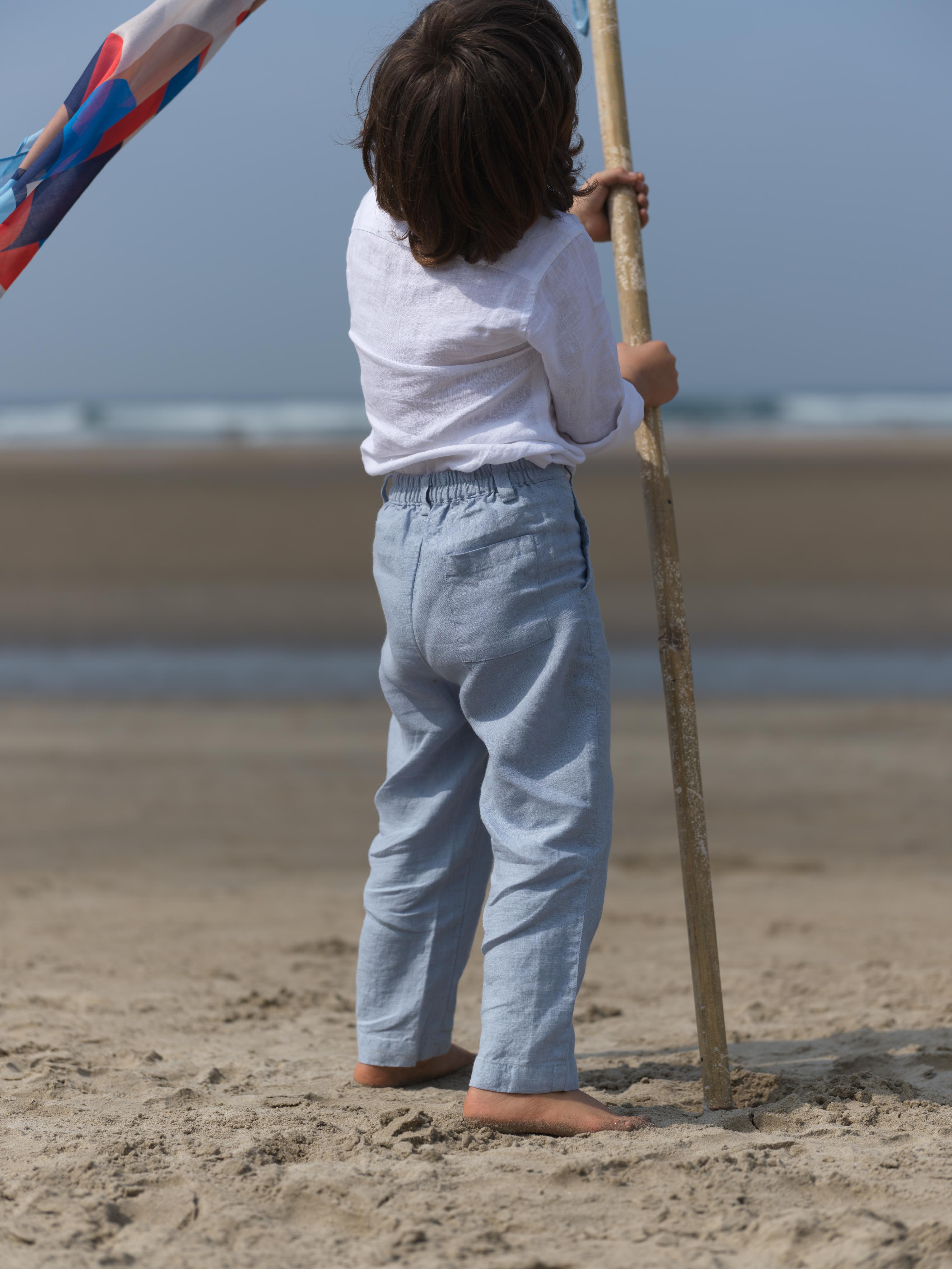 Boys Trousers Pacific Blue