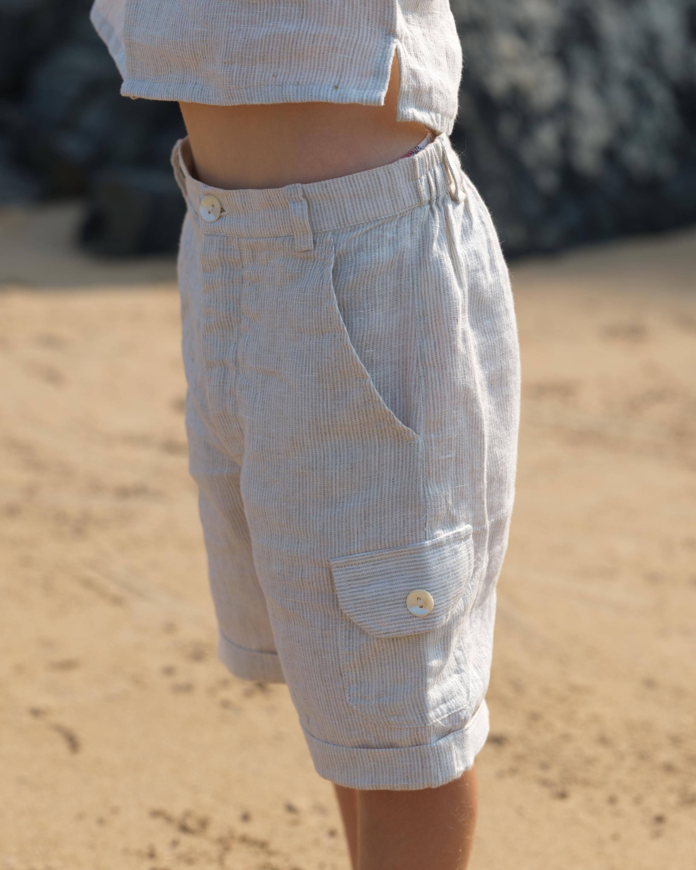 Boys Cargo Shorts Fade Fine