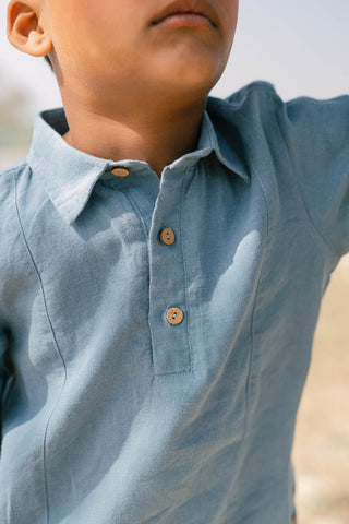 Front Dart Shirt - Chi Linen