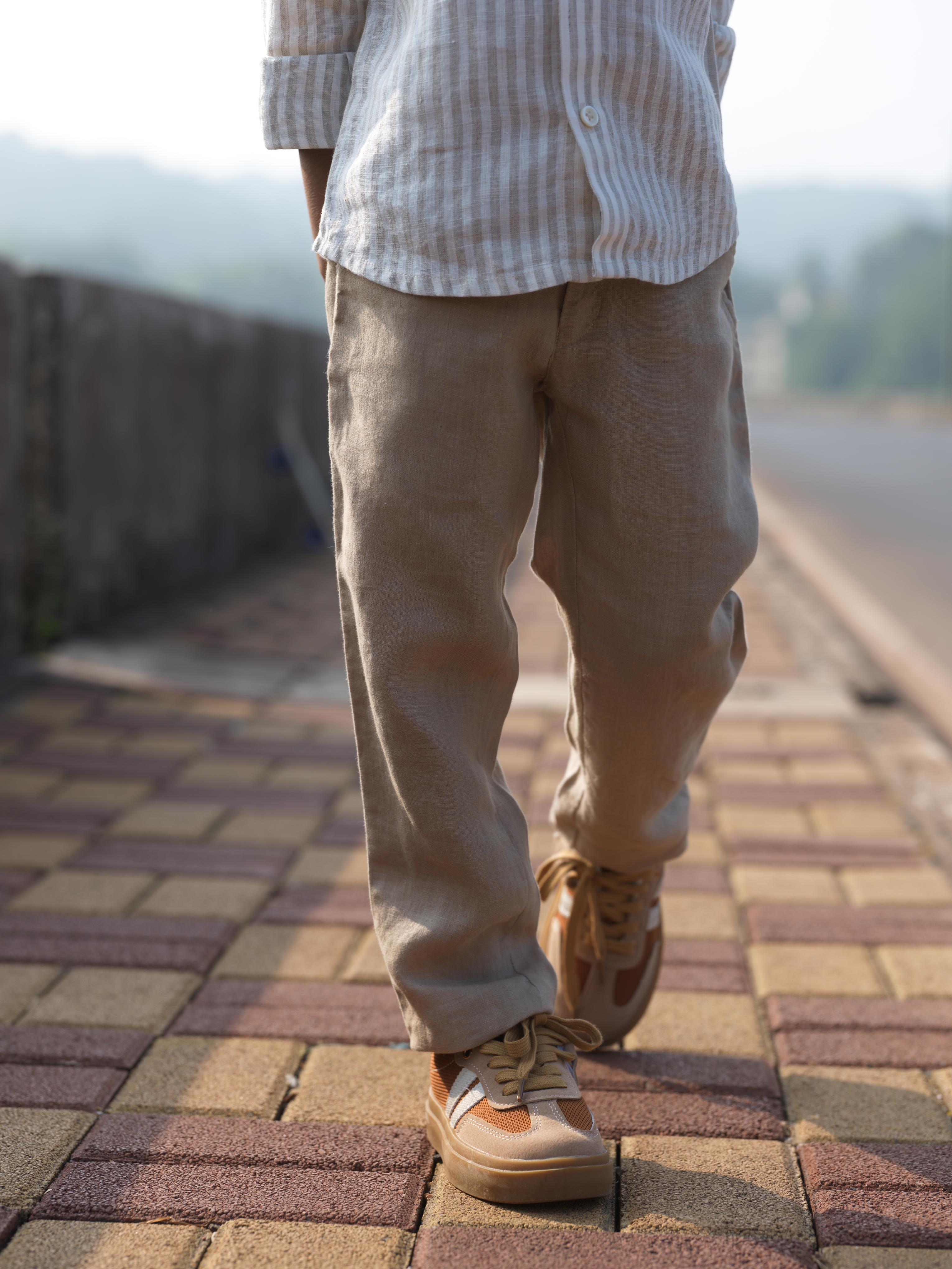 Boys Trousers Desert Sand