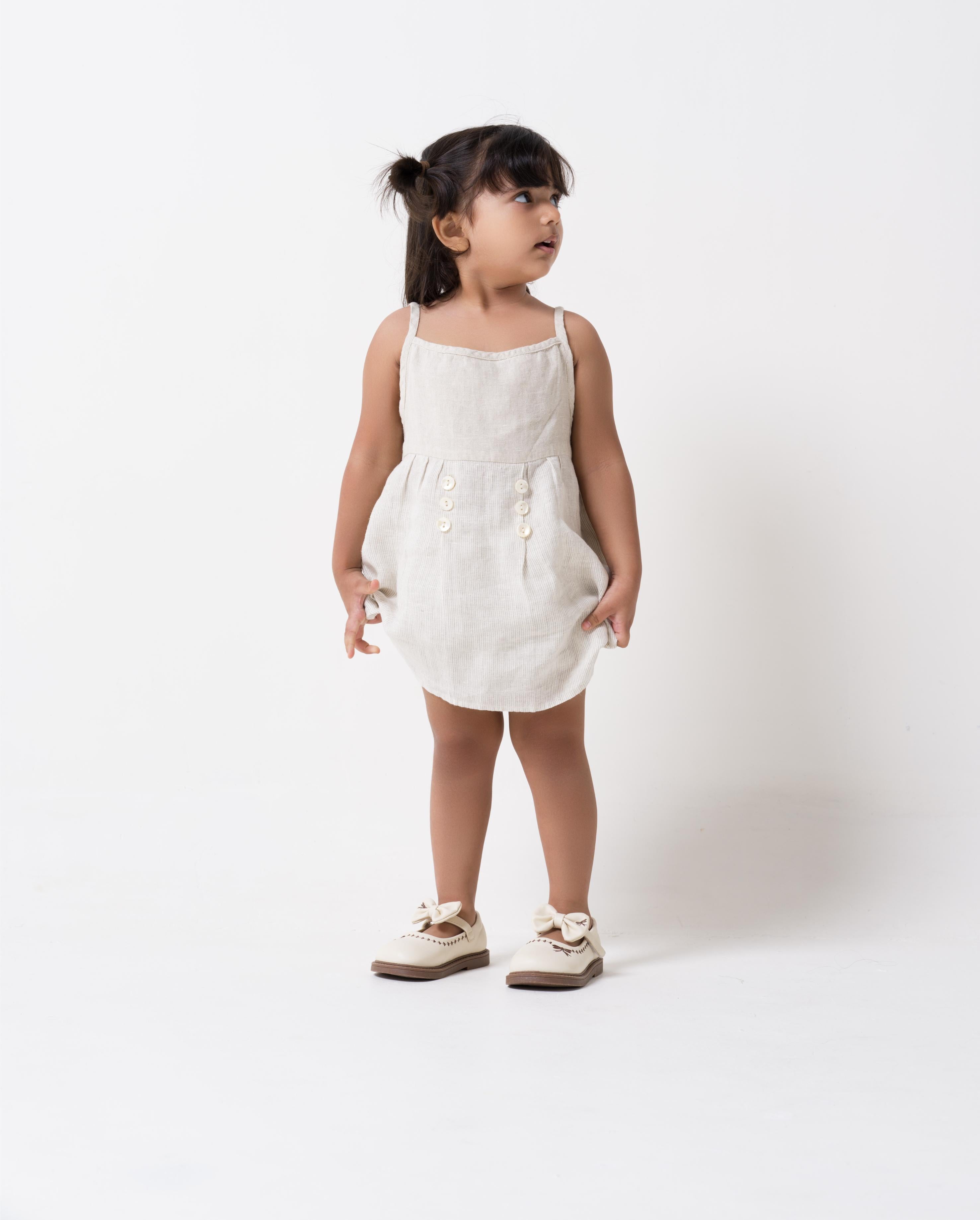 Buttons Detailed Frock