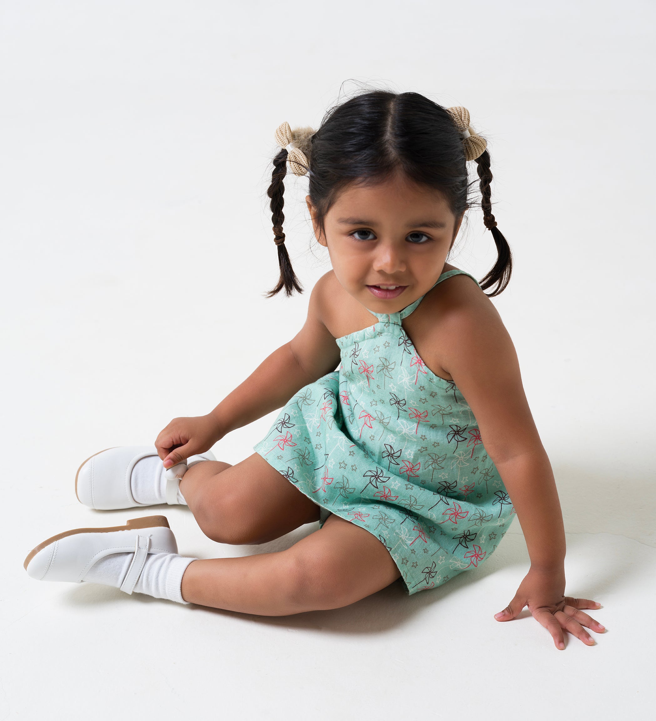 Printed Halterneck Dress