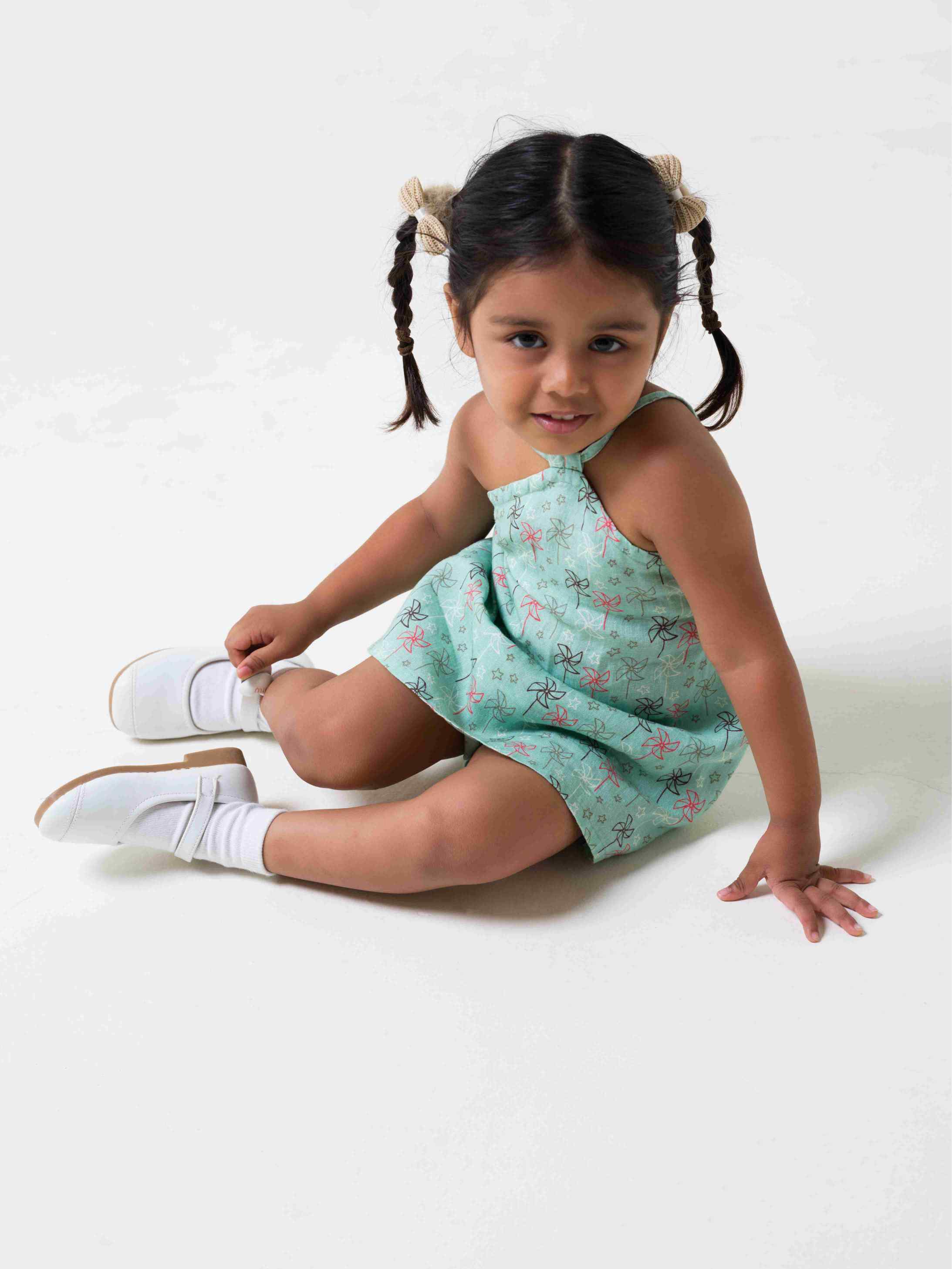 Printed Halterneck Dress