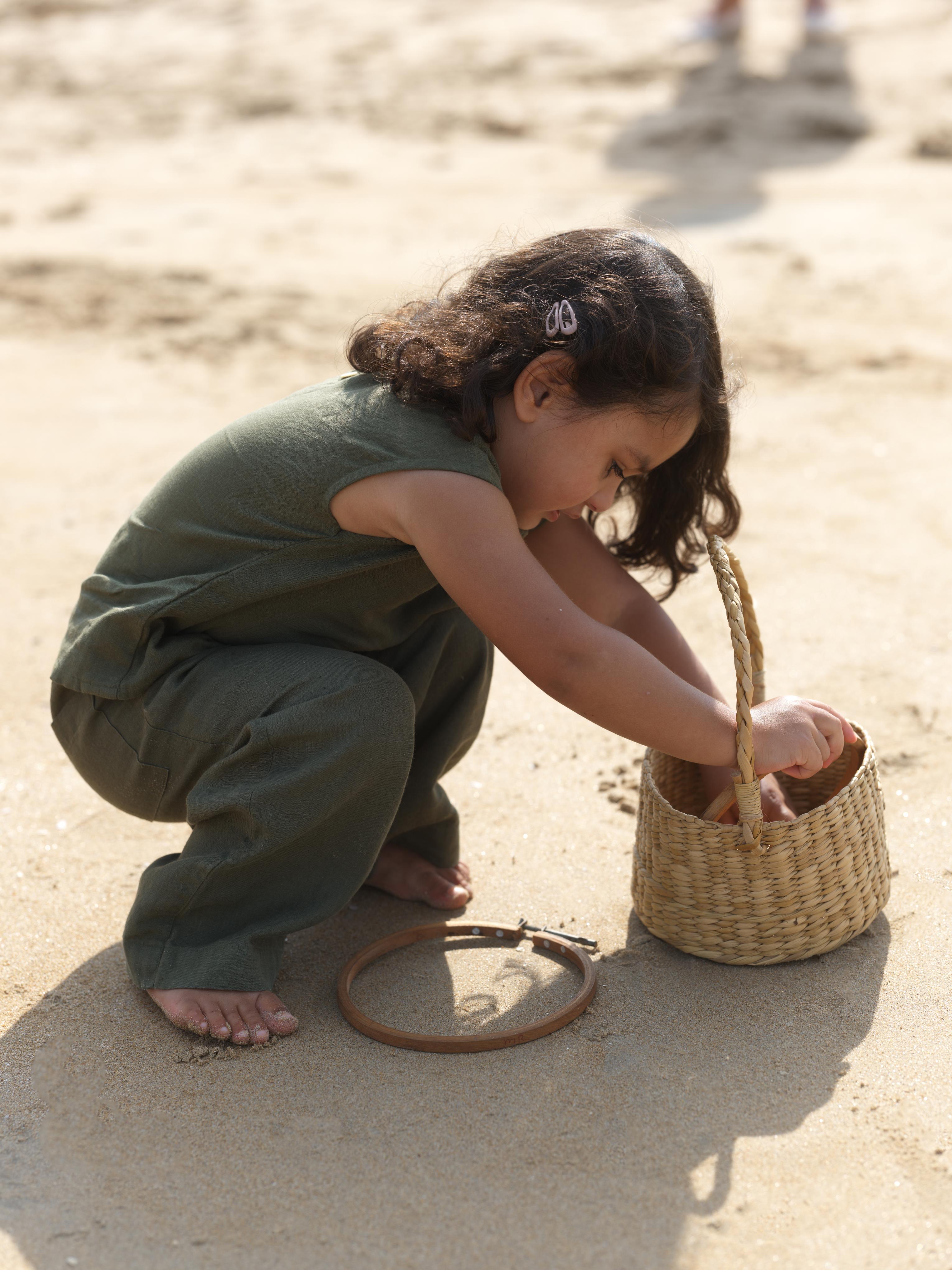 Girls Round Shoulder Co-Ord Set Crocodile Green