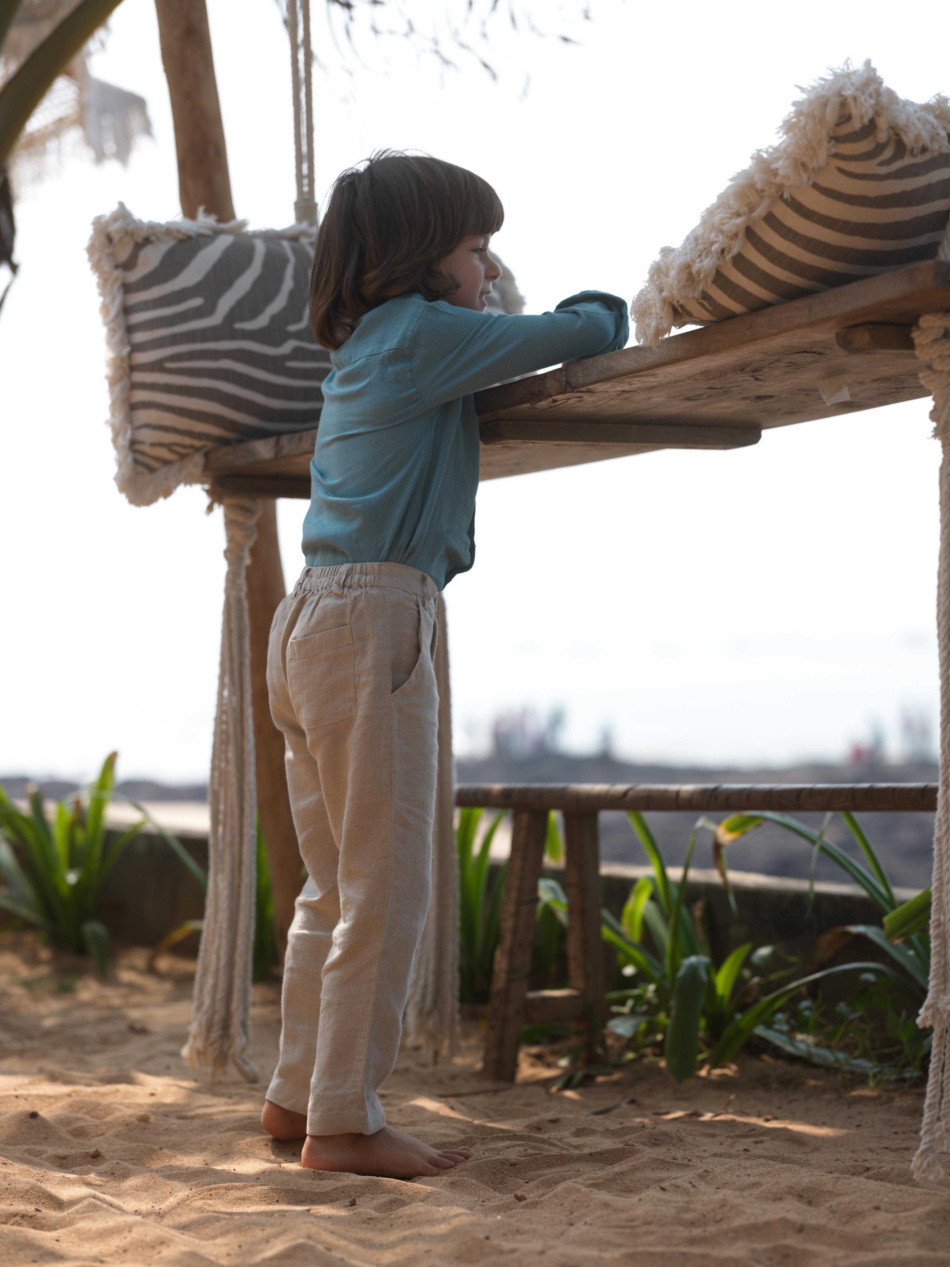 Boys Trousers Natural