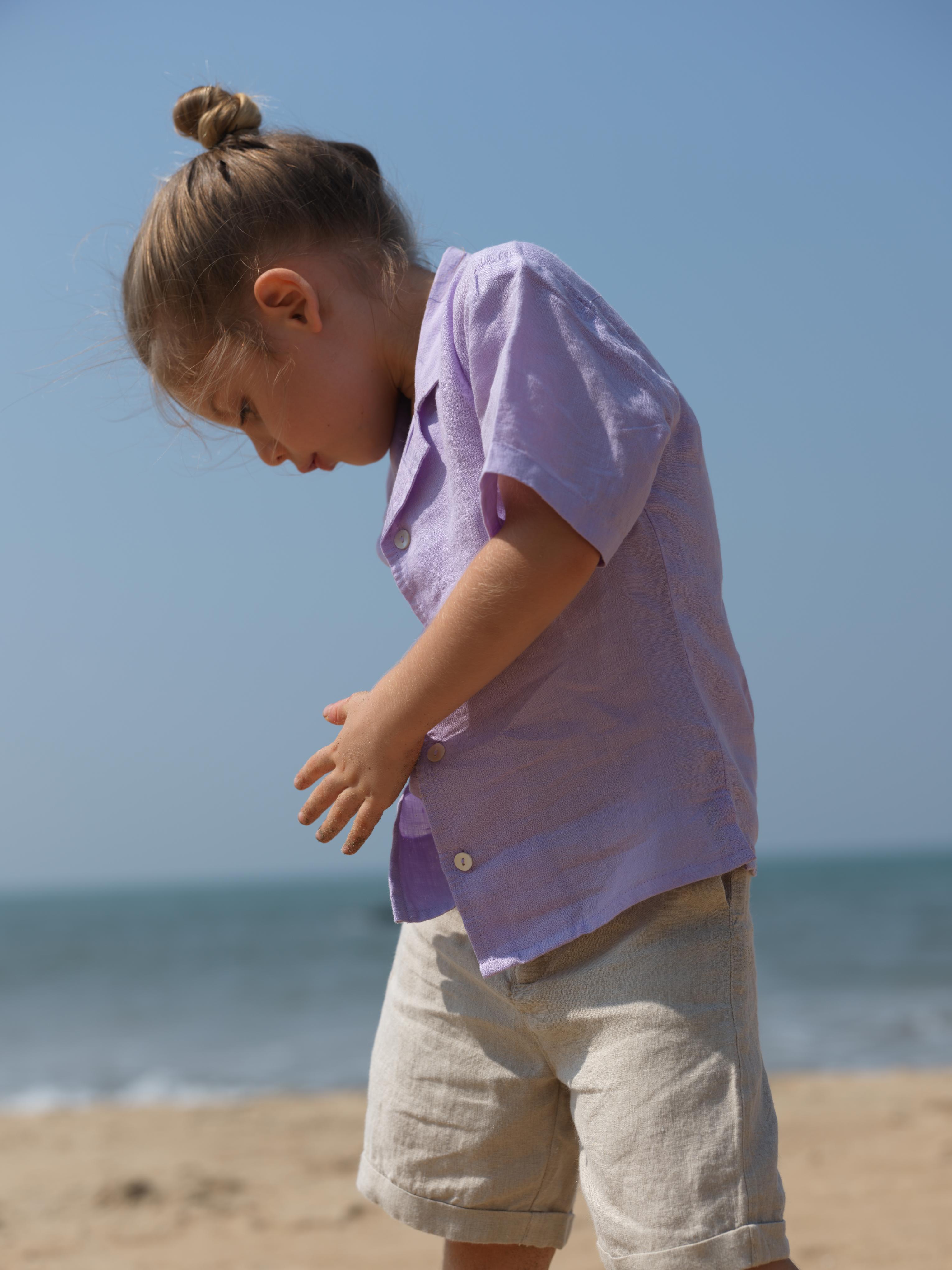 Boys Basic Shorts Natural