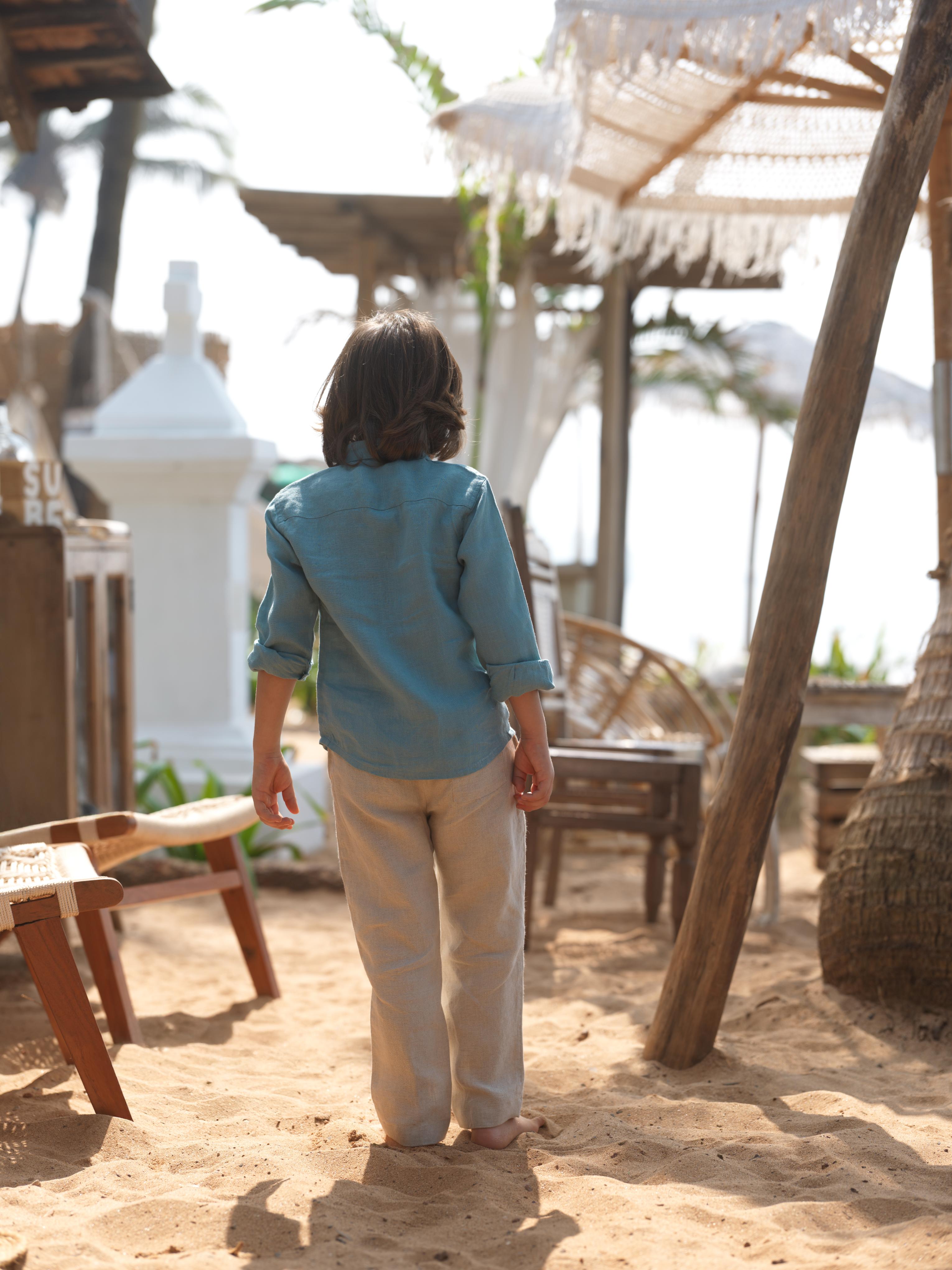 Boys Trousers Natural