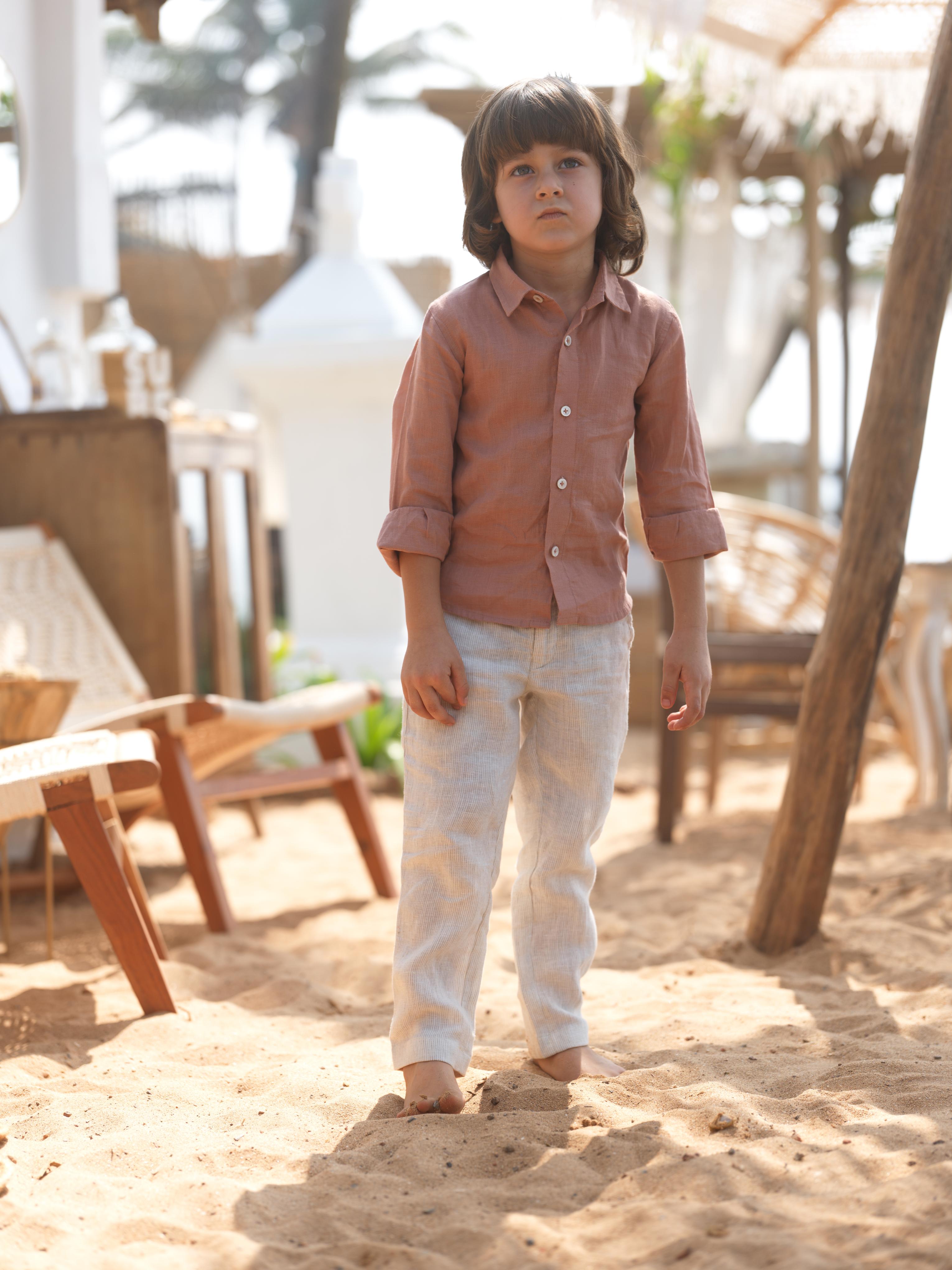 Boys Trousers Fade Fine