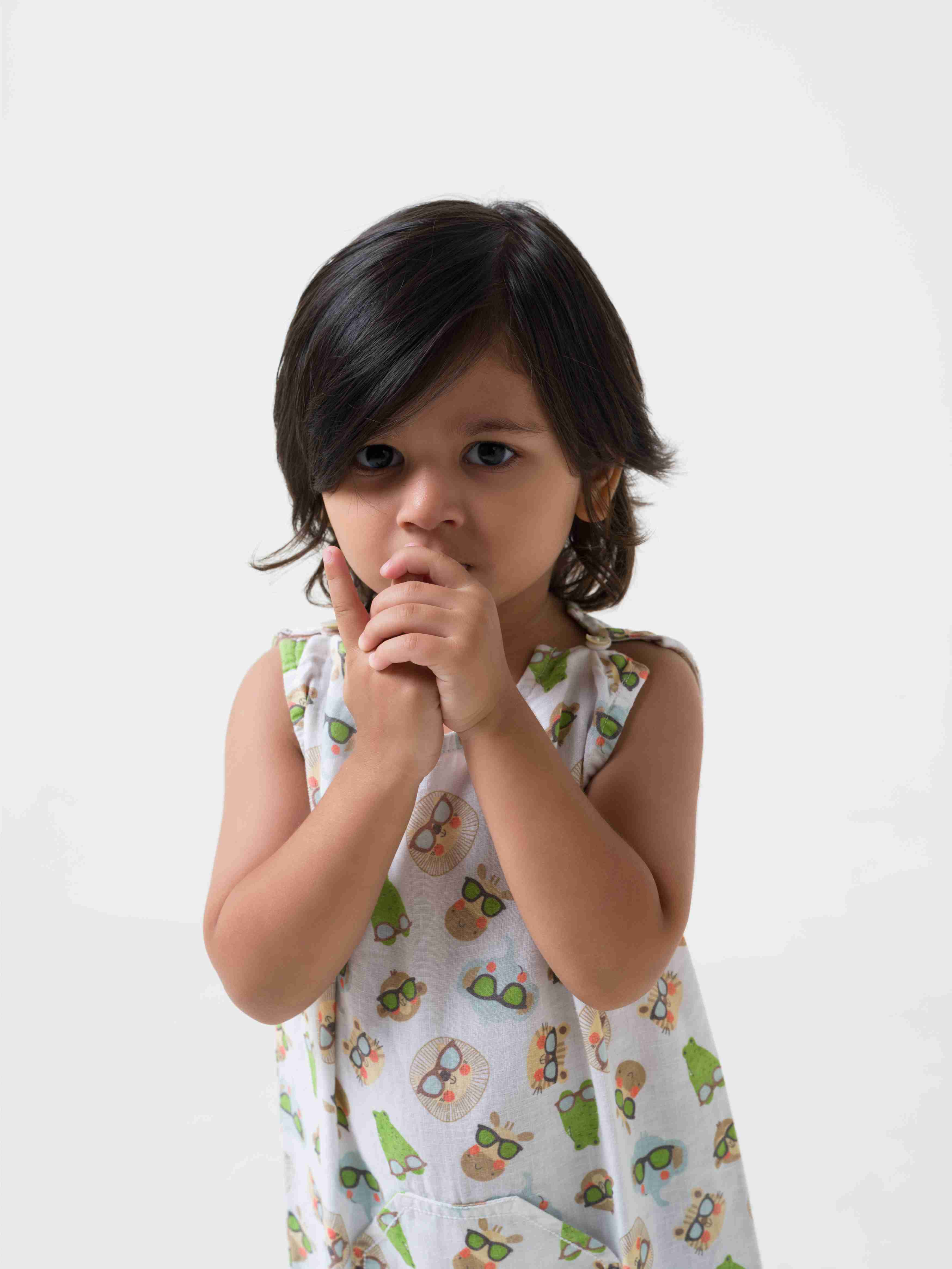 Printed Dangree Romper