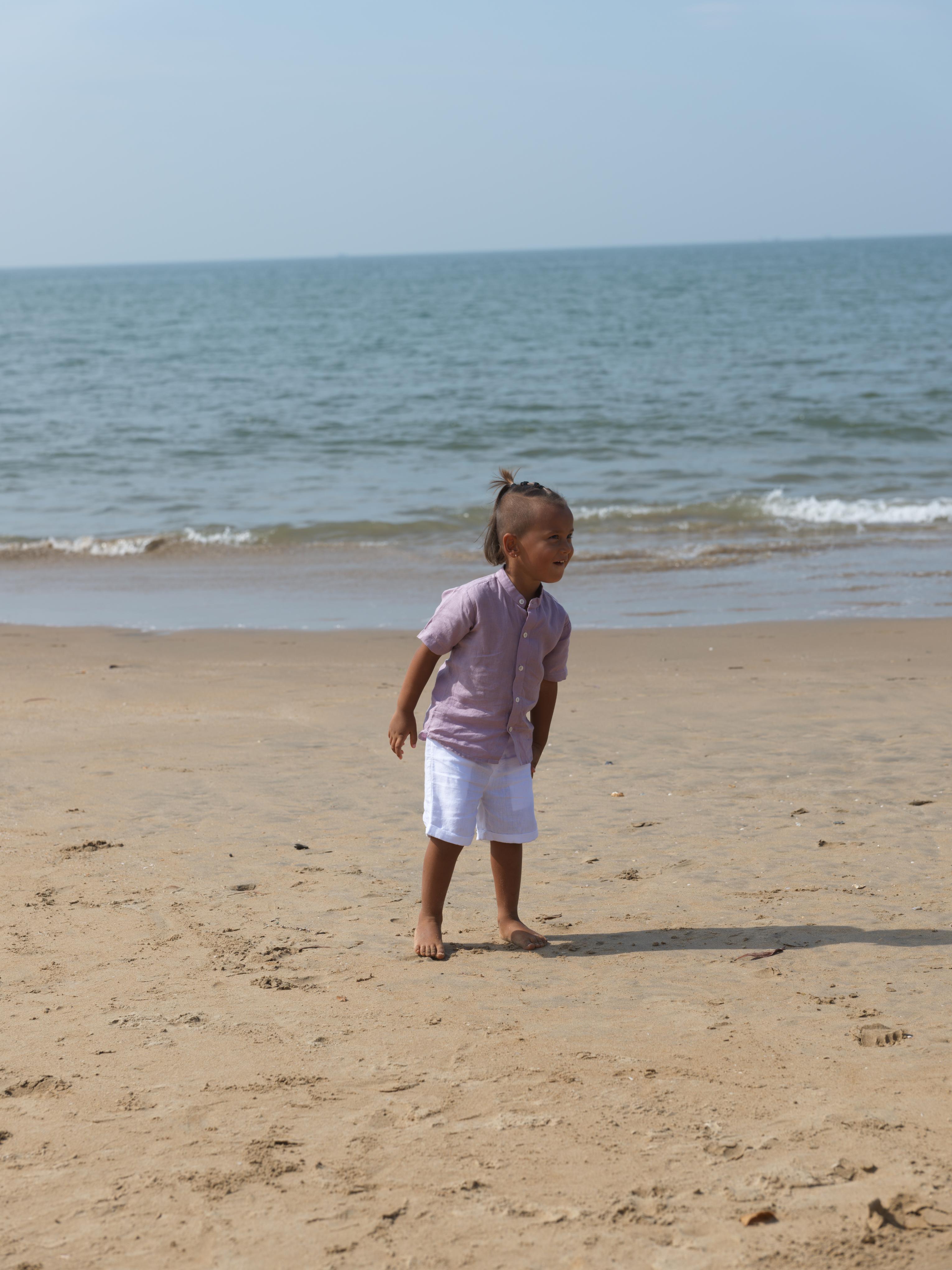 Boys Basic Shorts White