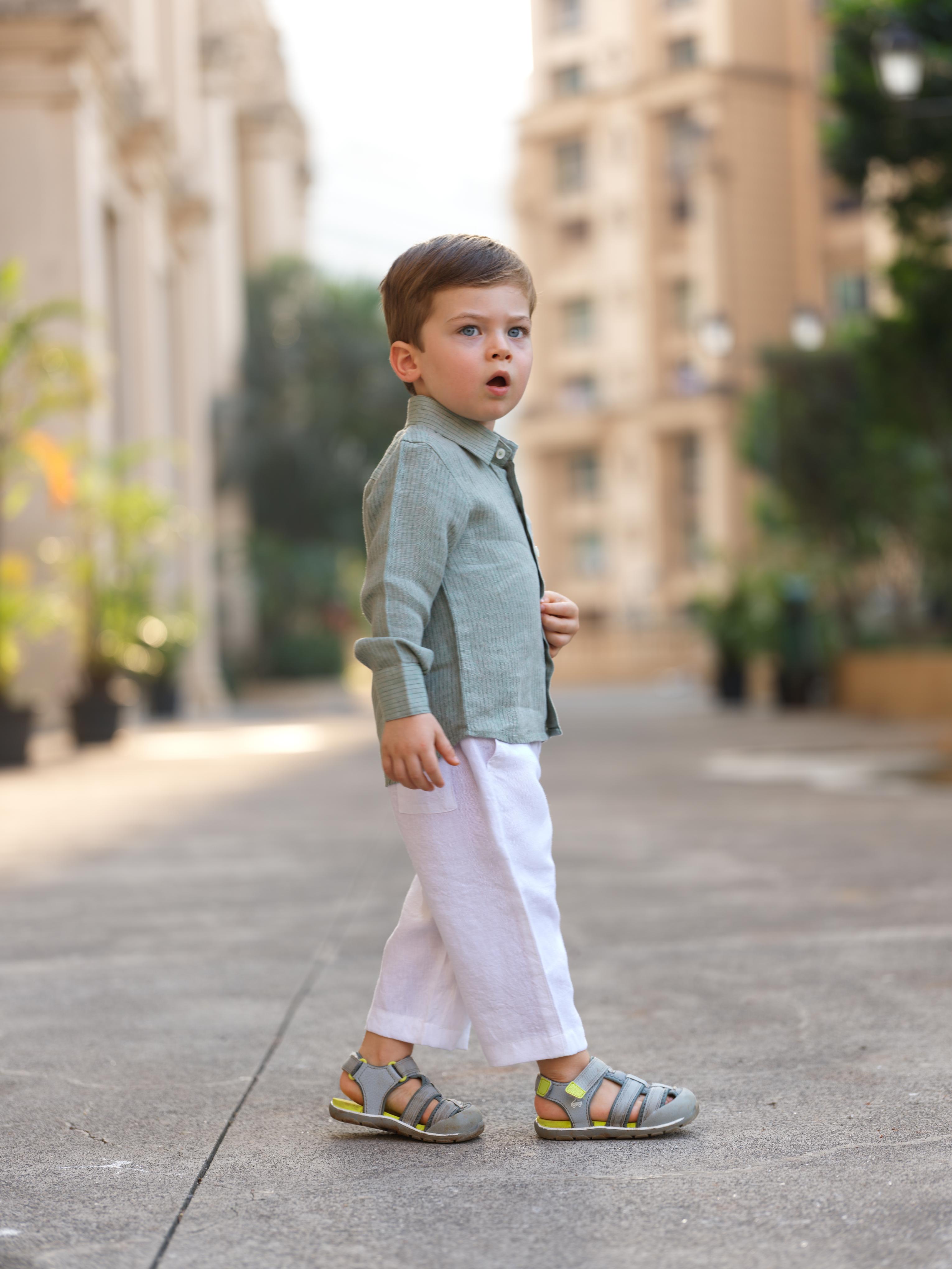 Boys Trousers White