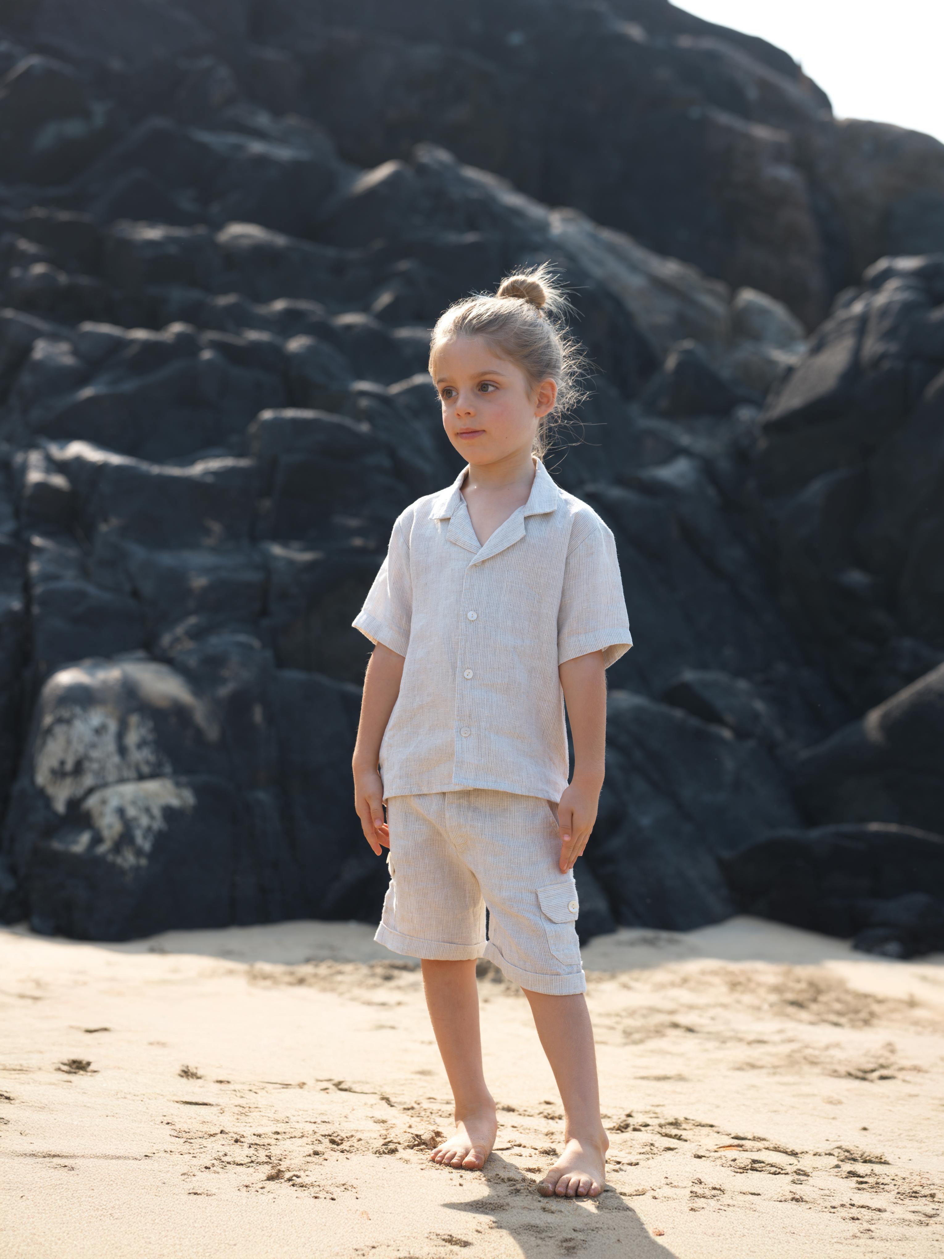 Boys Cargo Shorts Fade Fine