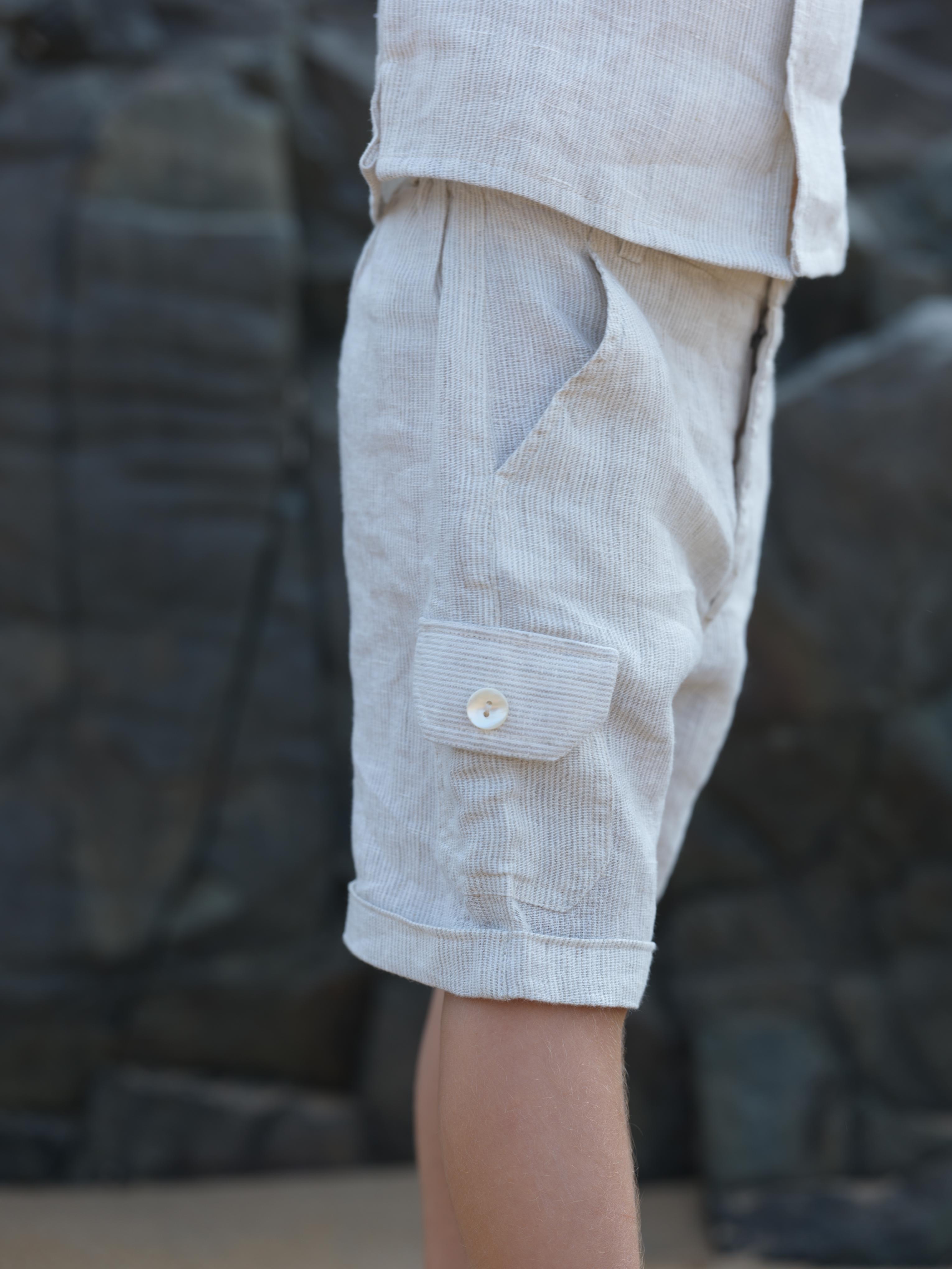 Boys Cargo Shorts Fade Fine