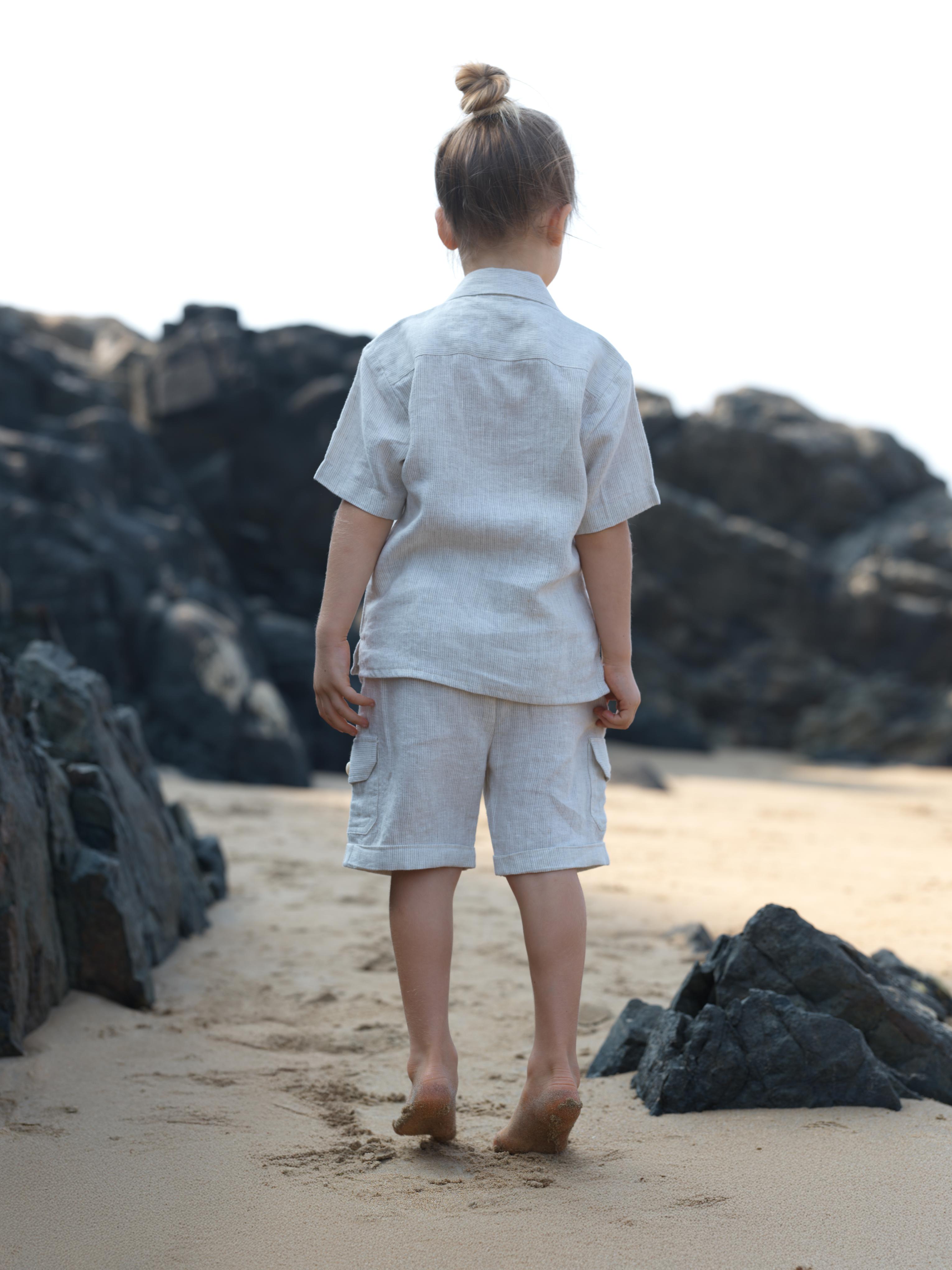 Boys Cargo Shorts Fade Fine