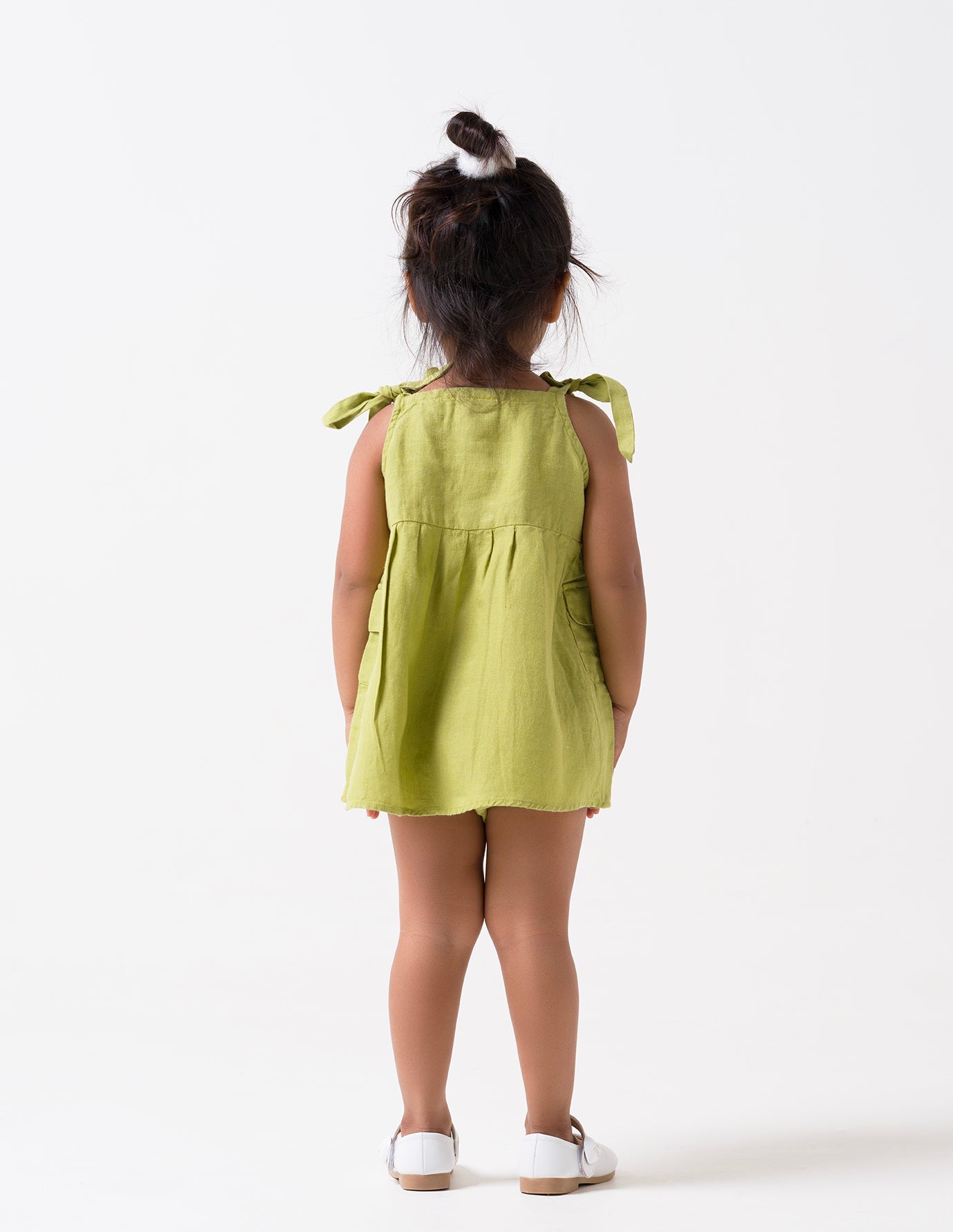 Flap Pocket Frock Kiwi Green