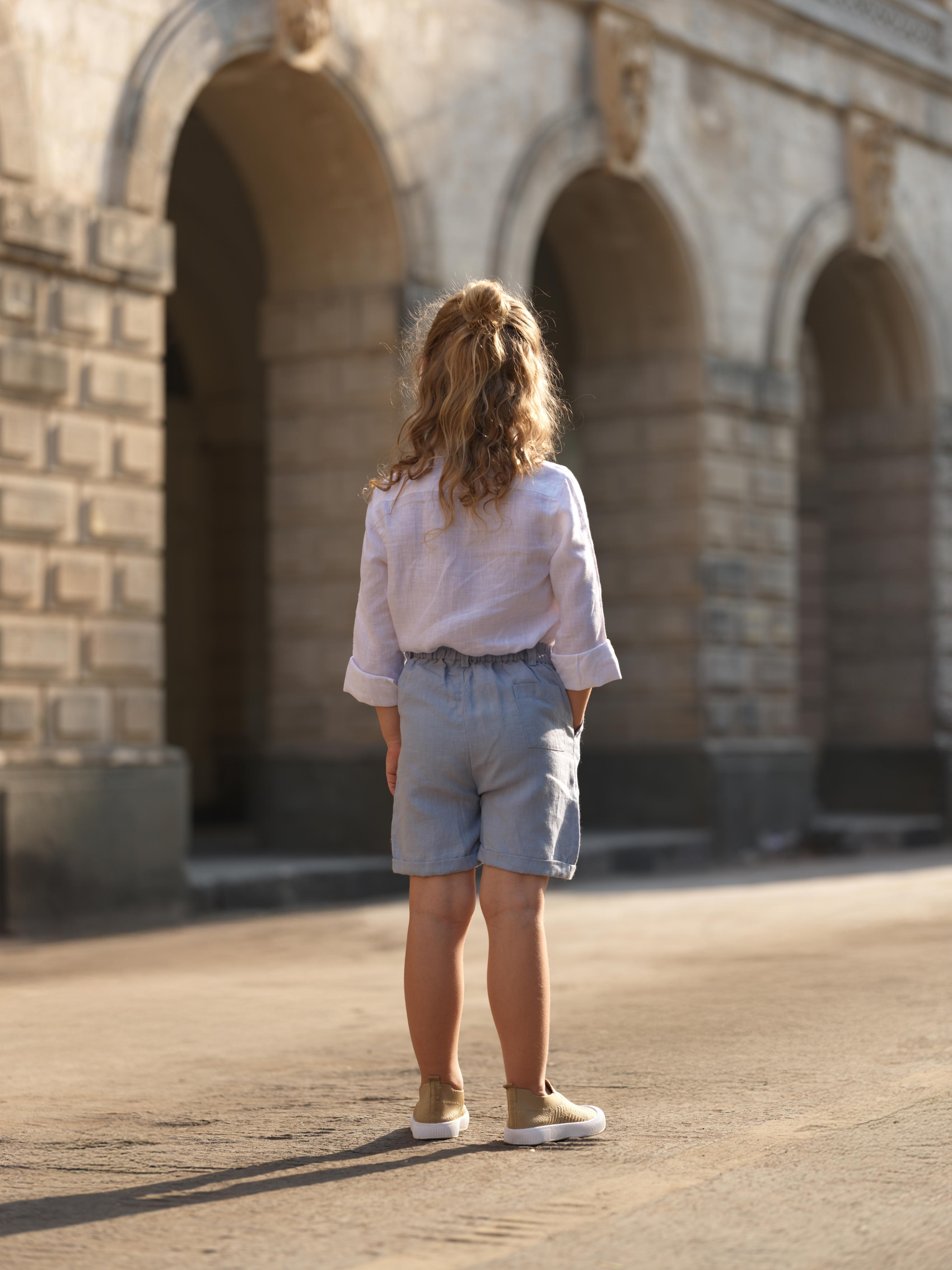 Boys Basic Shorts Pacific Blue