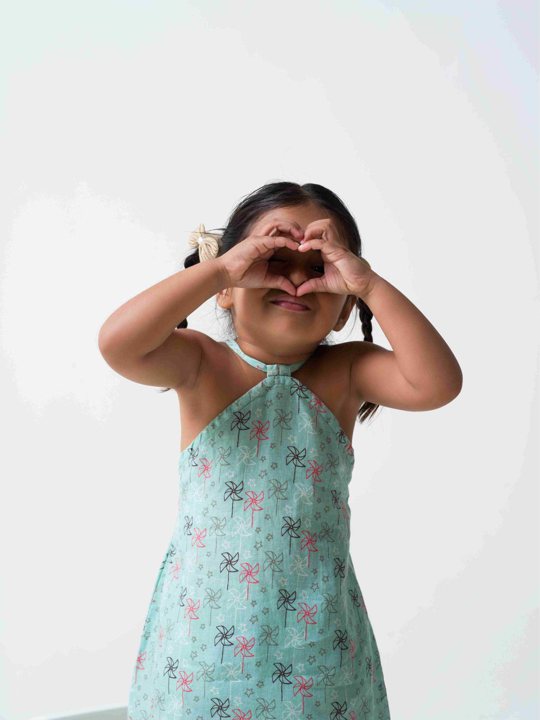 Printed Halterneck Dress