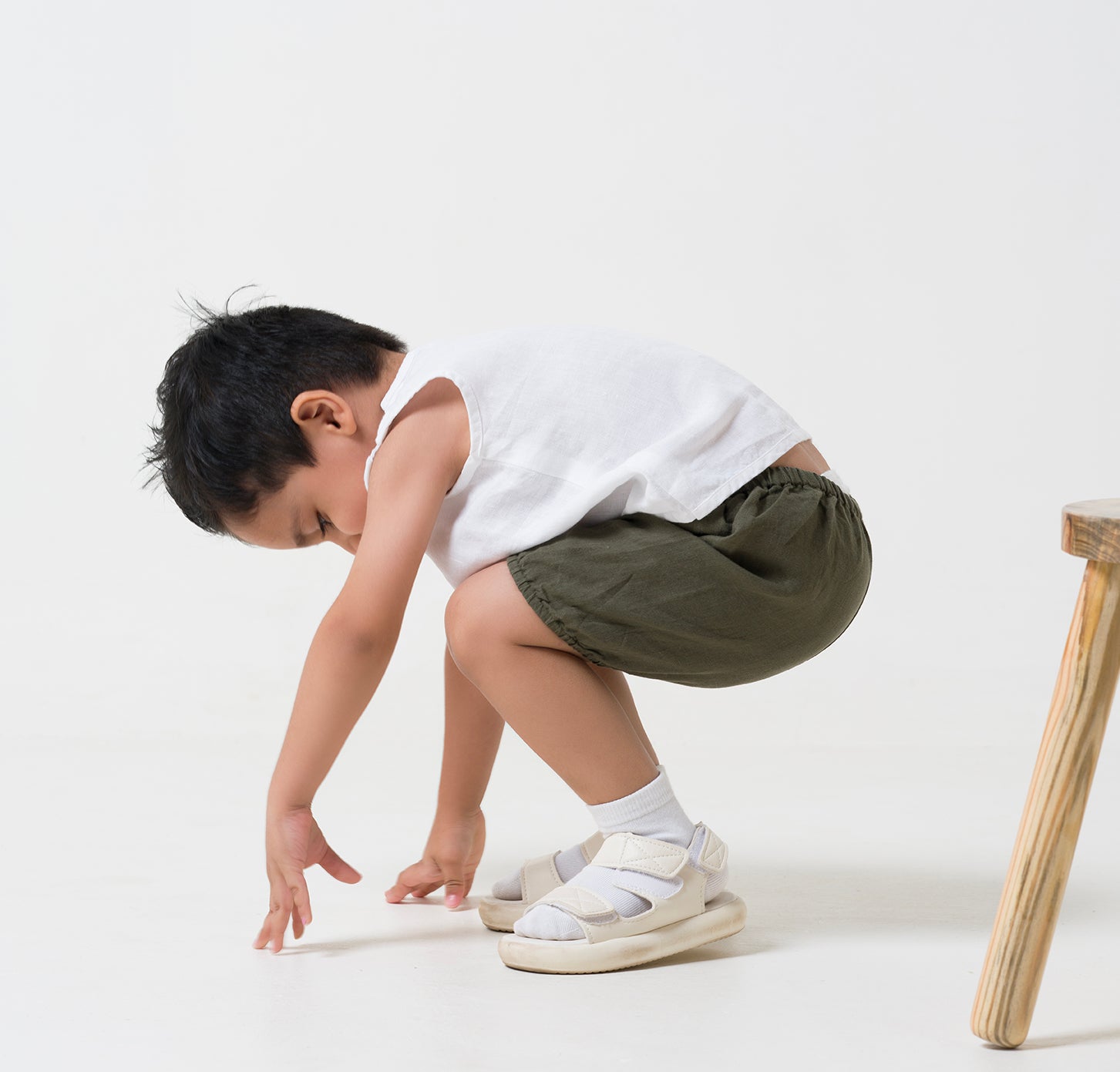 Jhabla's for boys T- White B- Crocodile Green