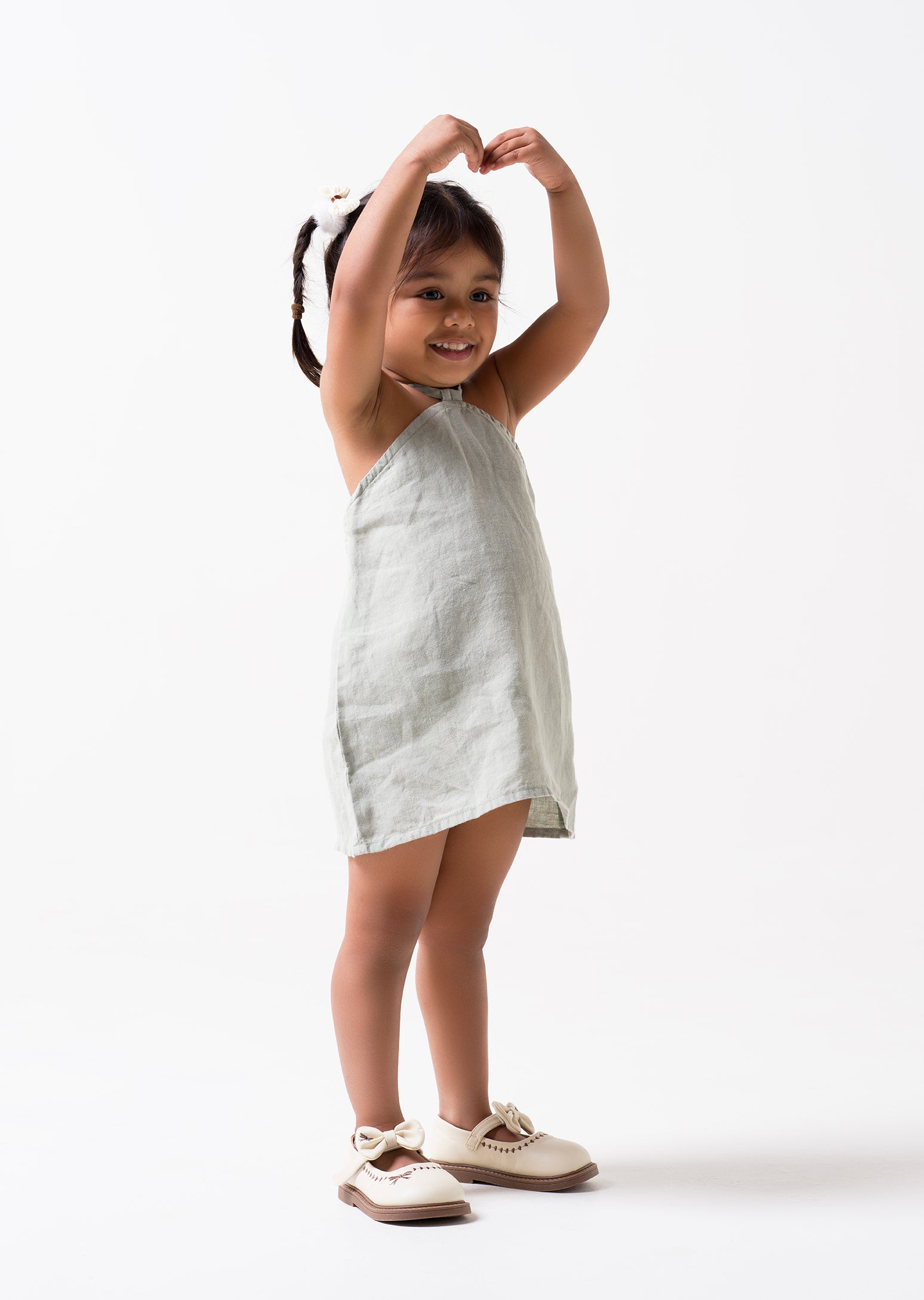 Halter neck frock Mint Green