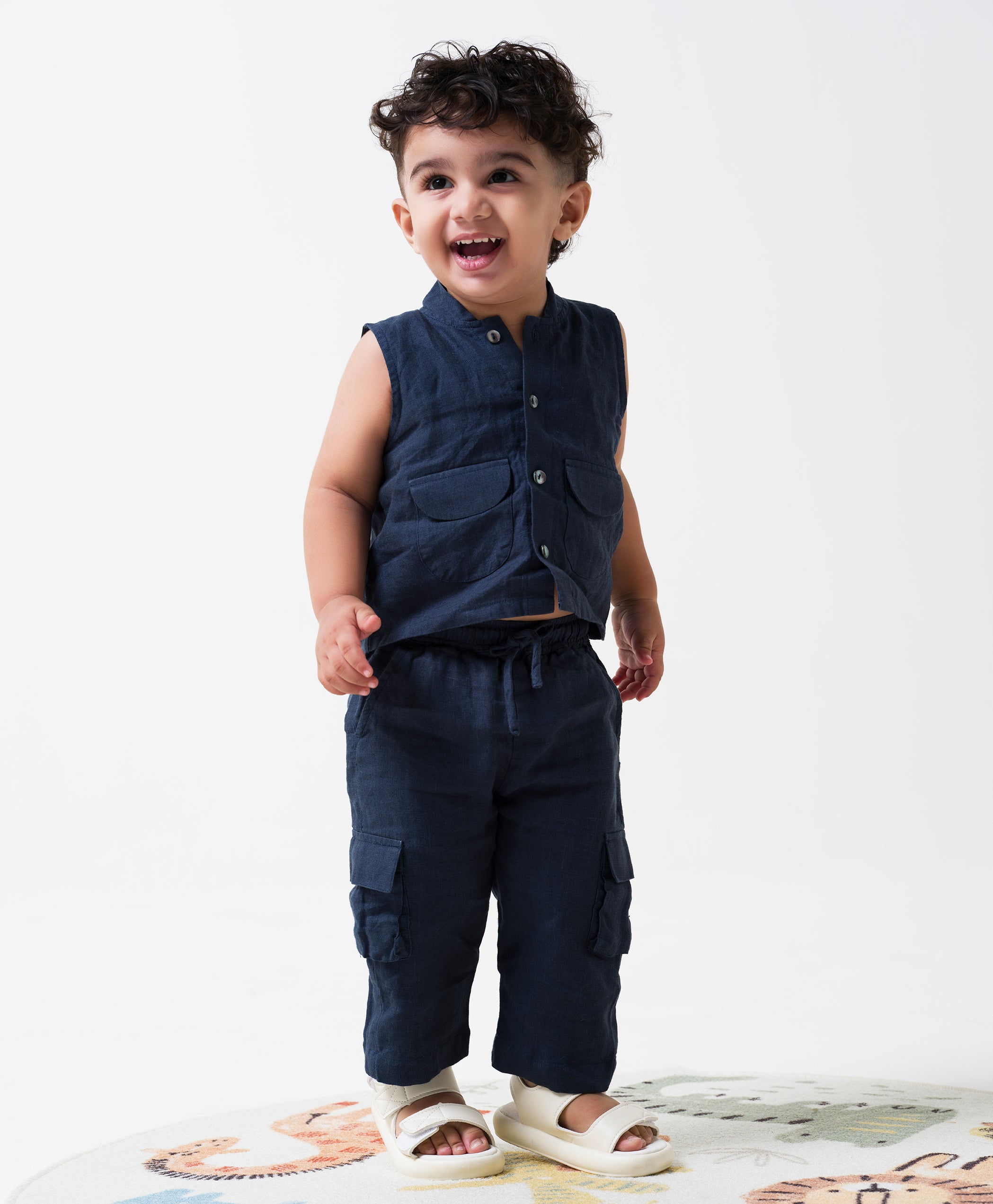 Cargo Set Navy Blue