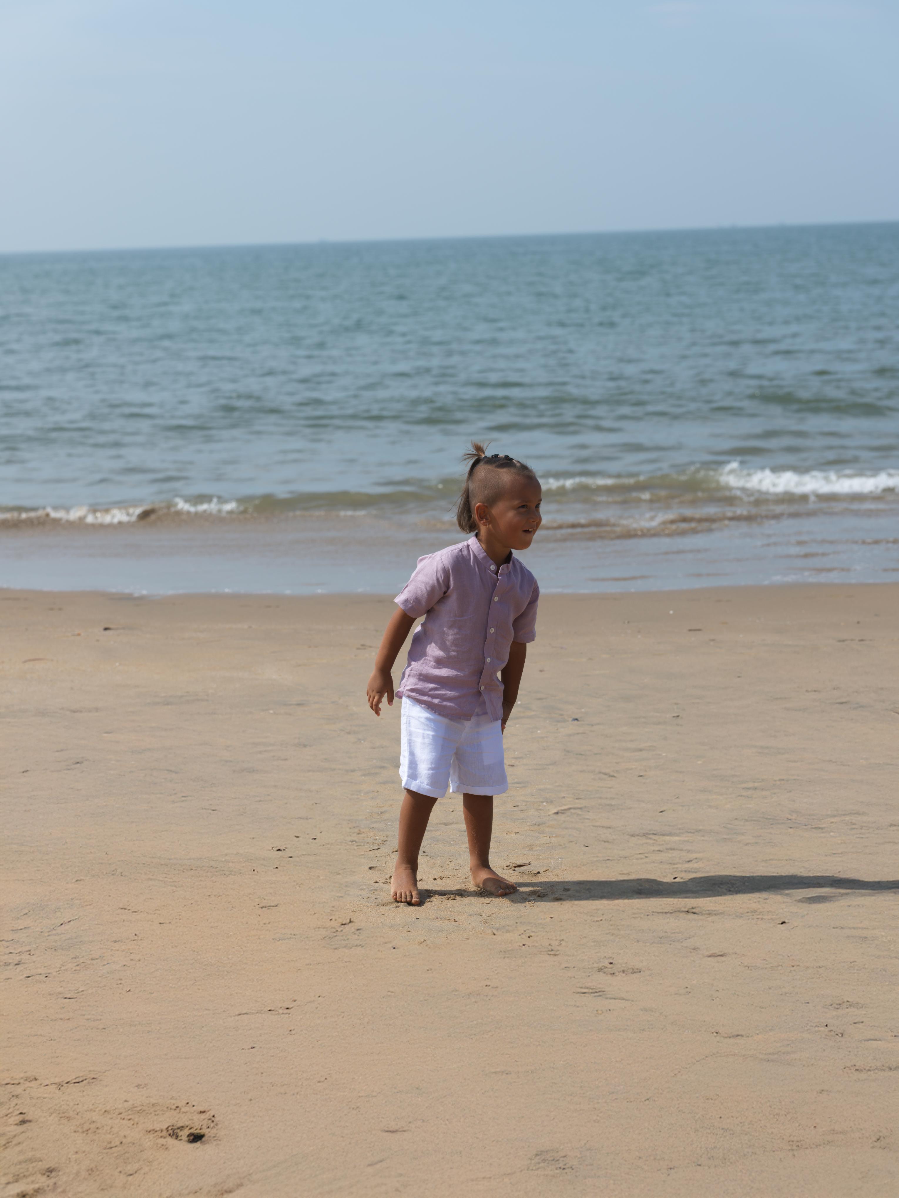 Boys Basic Shorts White