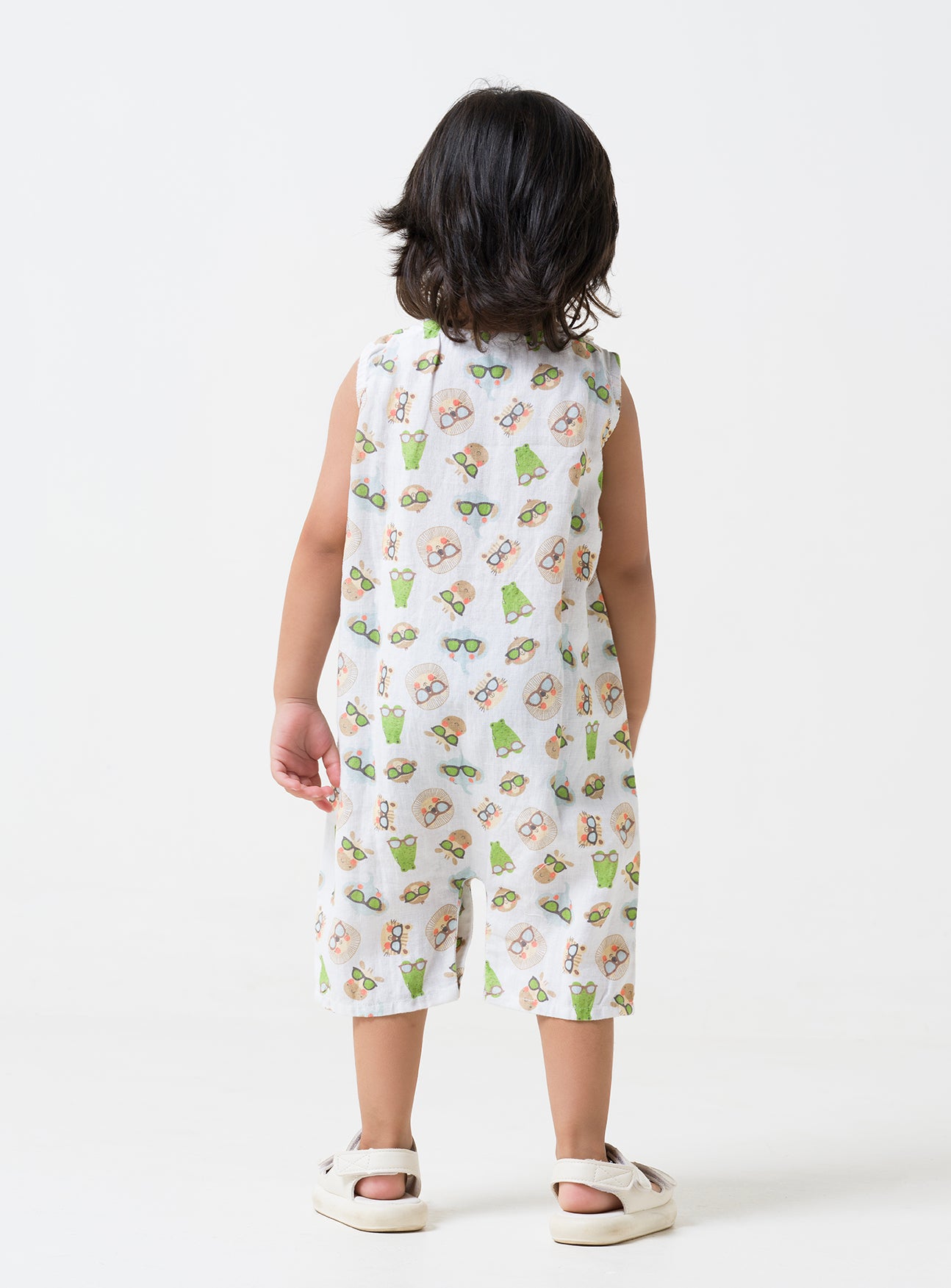 Printed Dangree Romper
