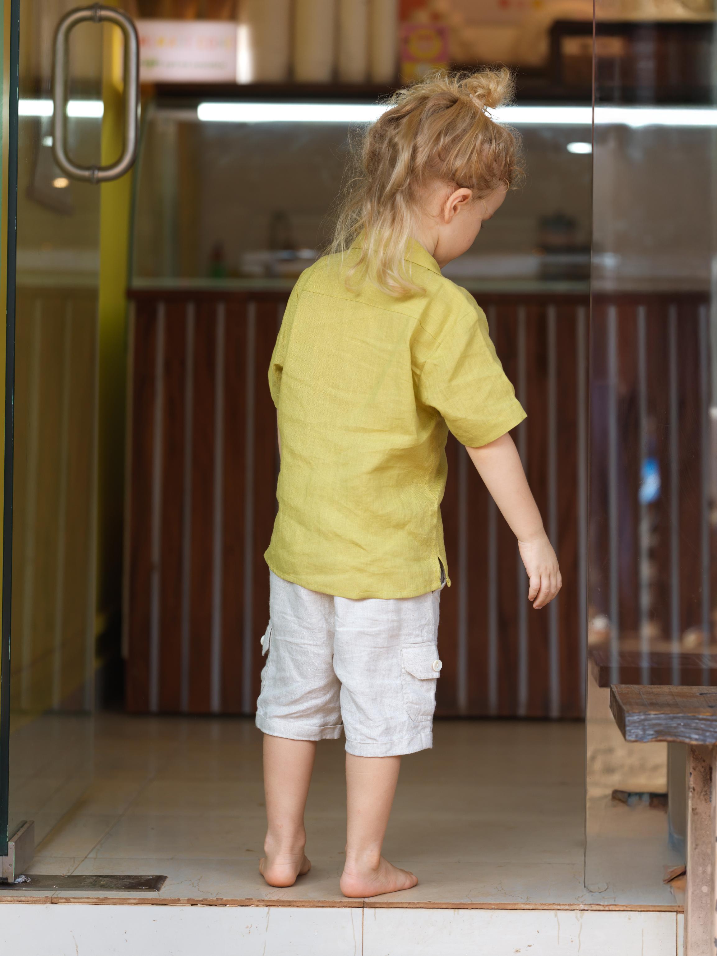 Boys Cargo Shorts Cookie & Cream
