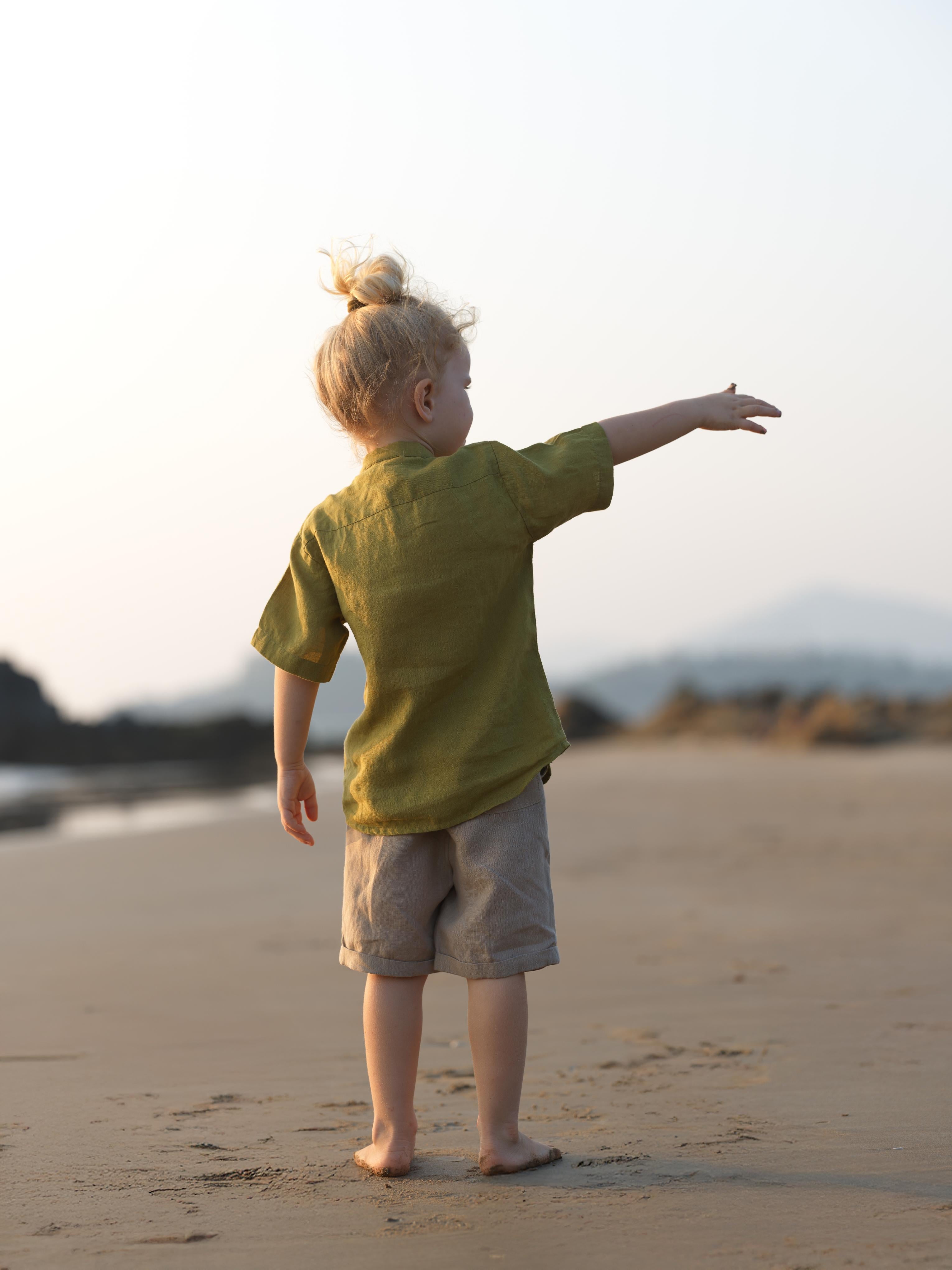 Boys Basic Shorts Desert Sand