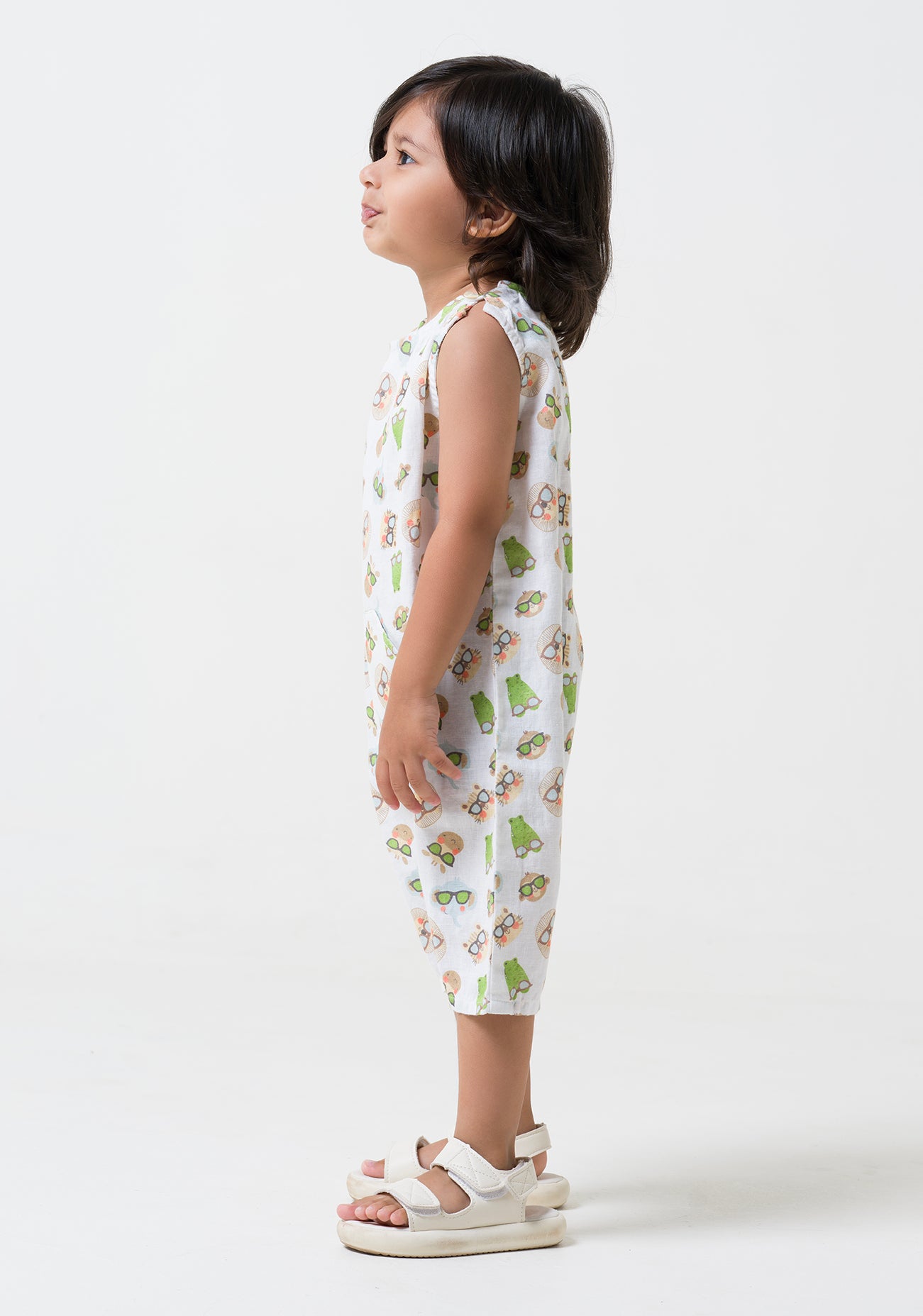 Printed Dangree Romper