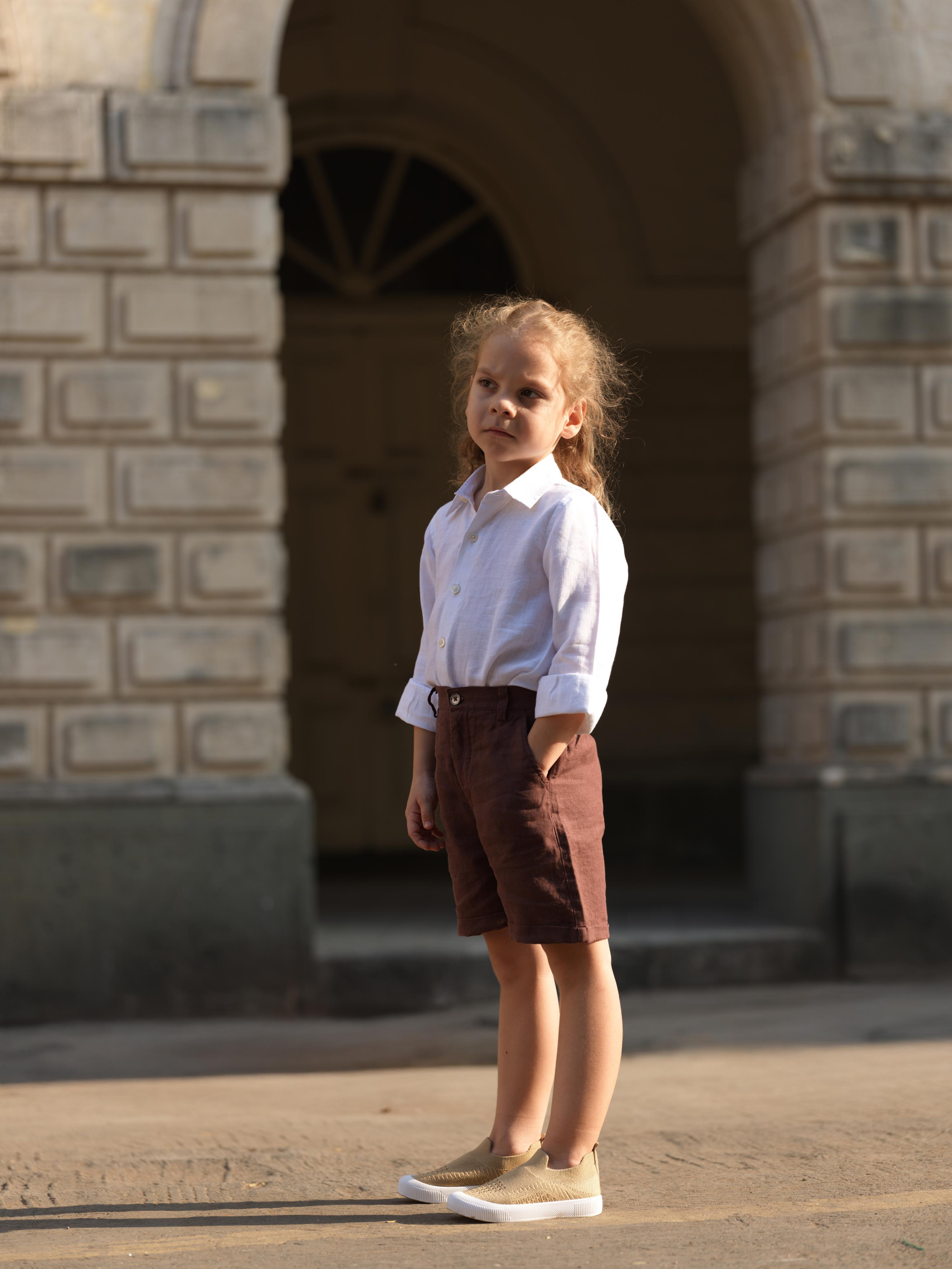 Boys Basic Shorts Wine