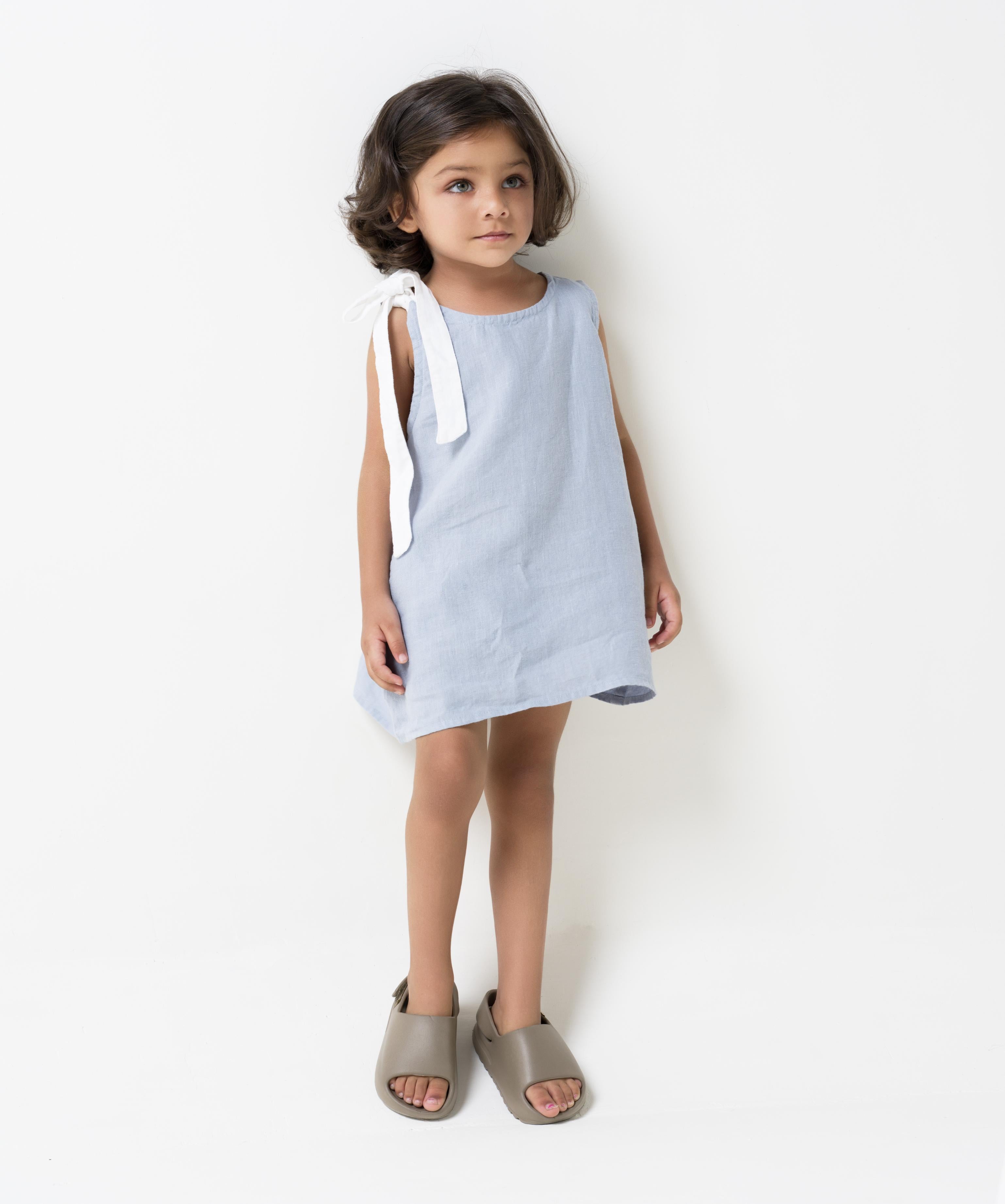 One Shoulder Tie-up Frock