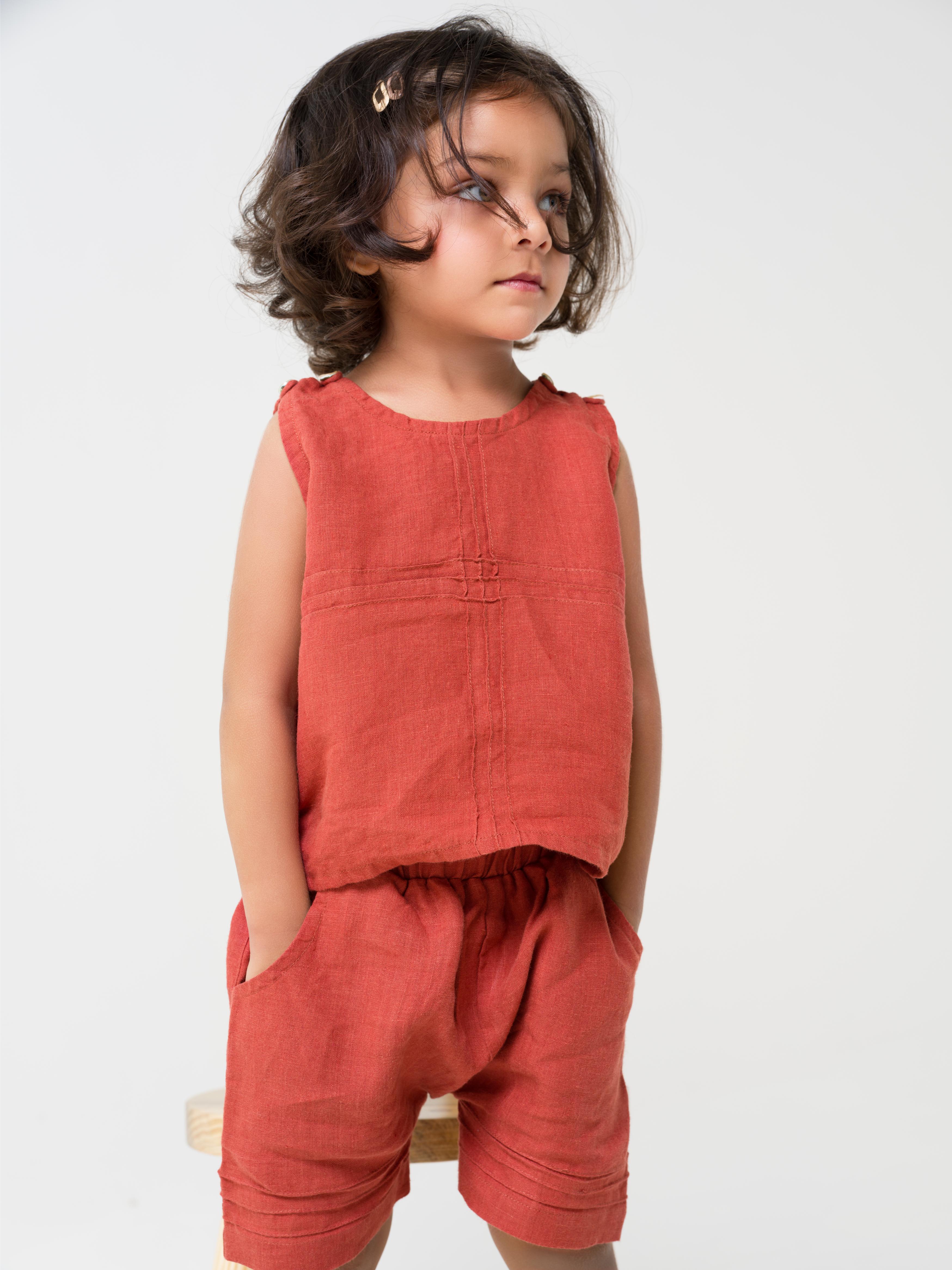 Pintucks Detailed Set