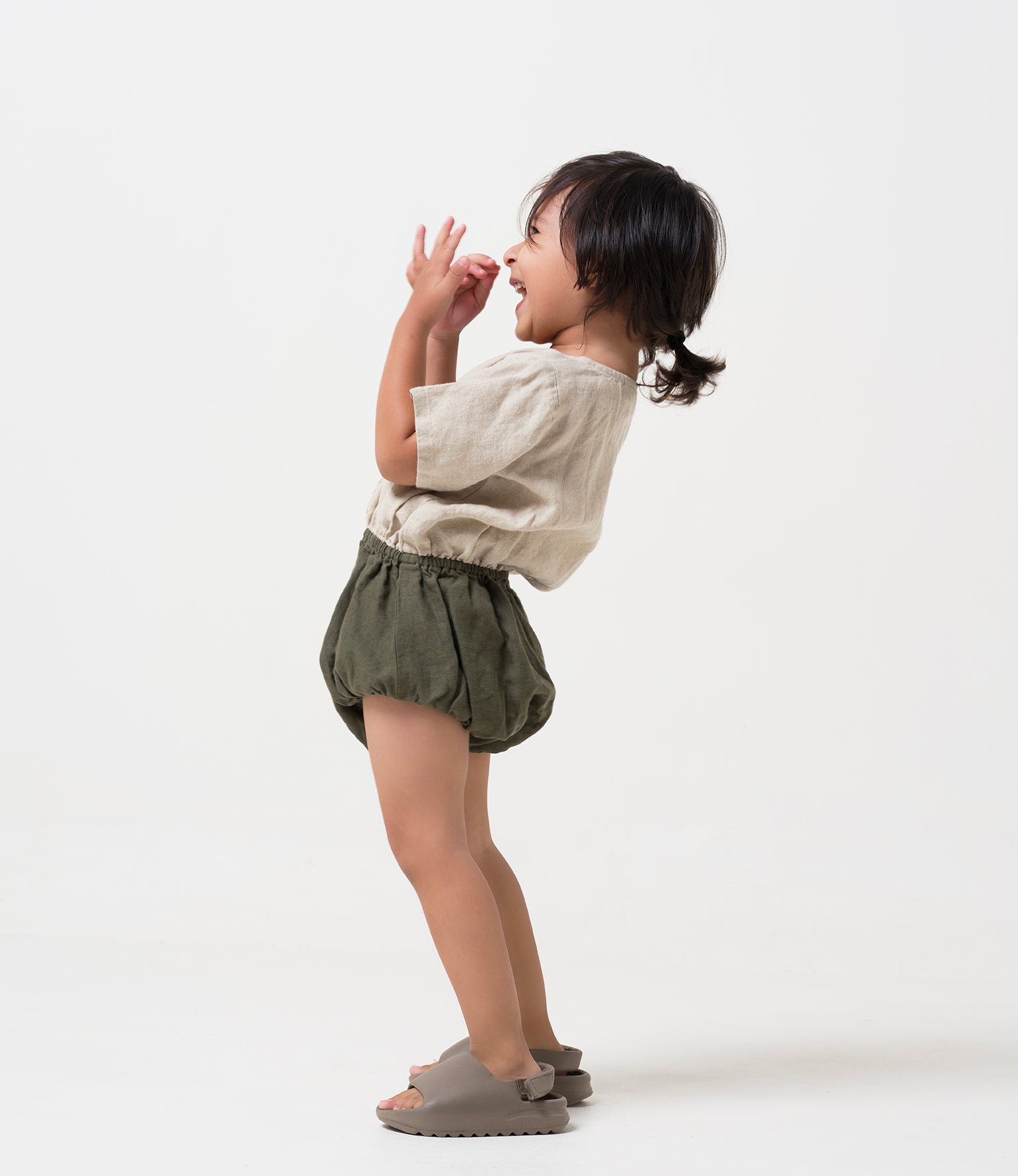 Bloom romper for Boy T-NauralB-Crocodile green