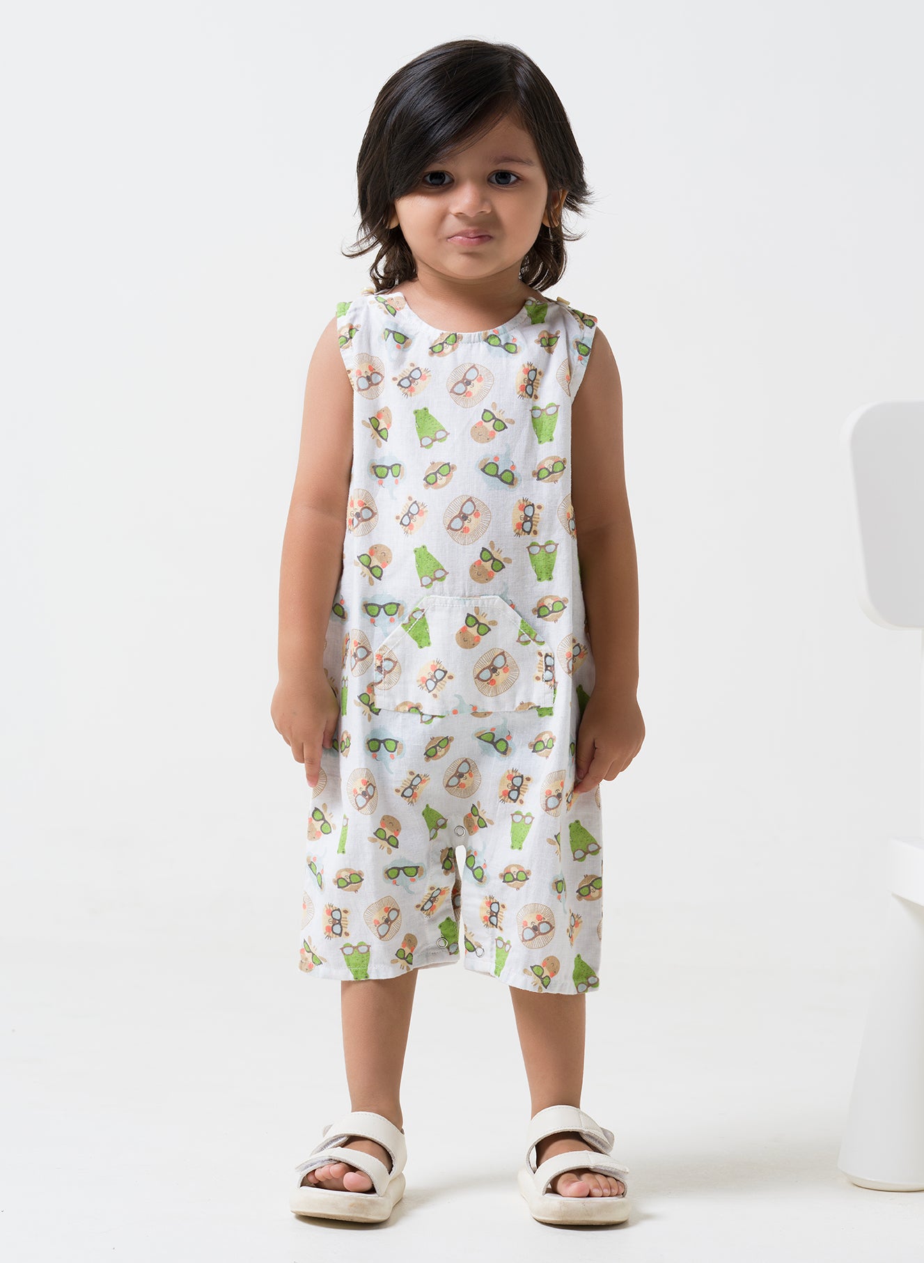 Printed Dangree Romper