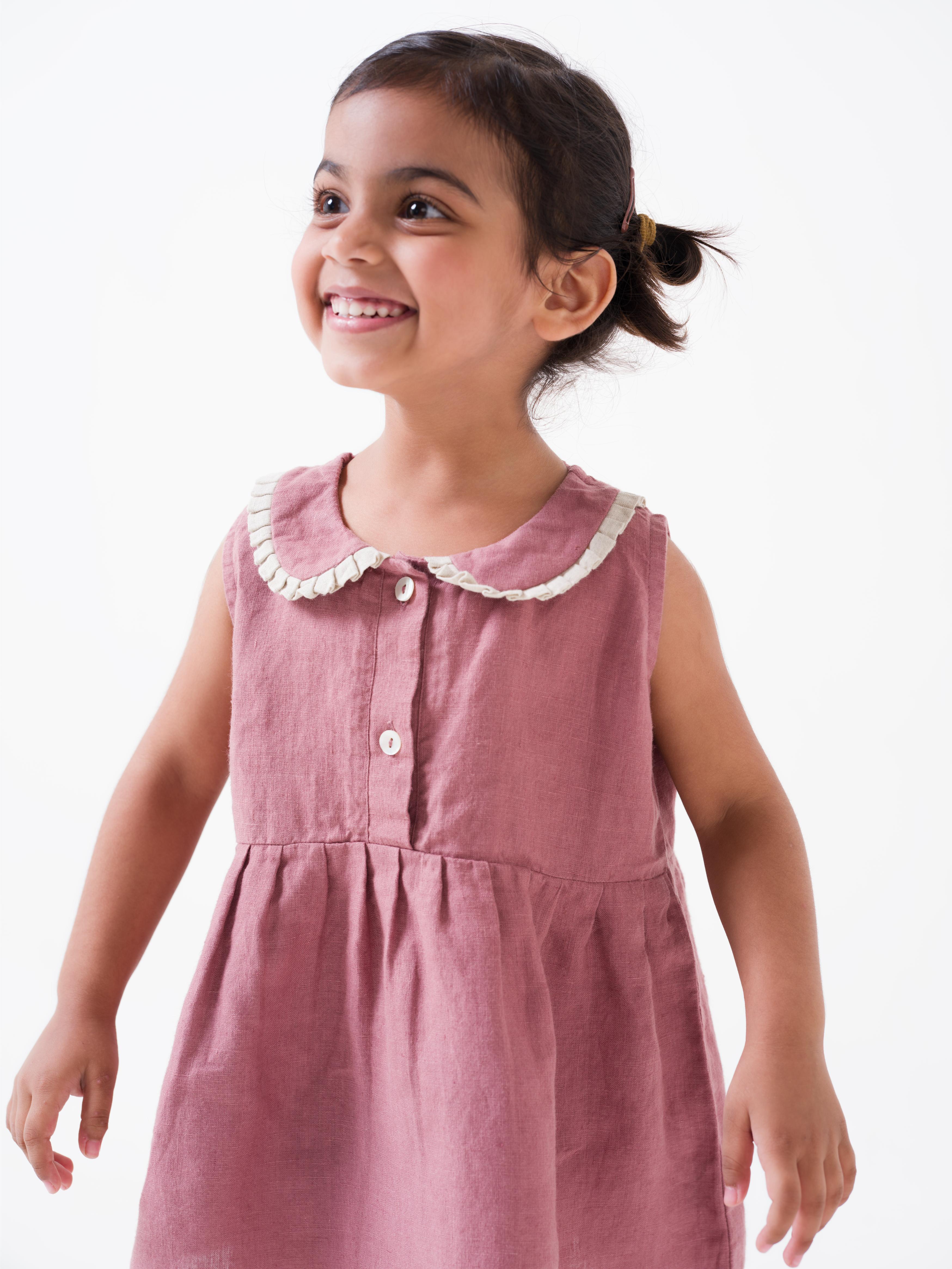 Pleated Collar Frock