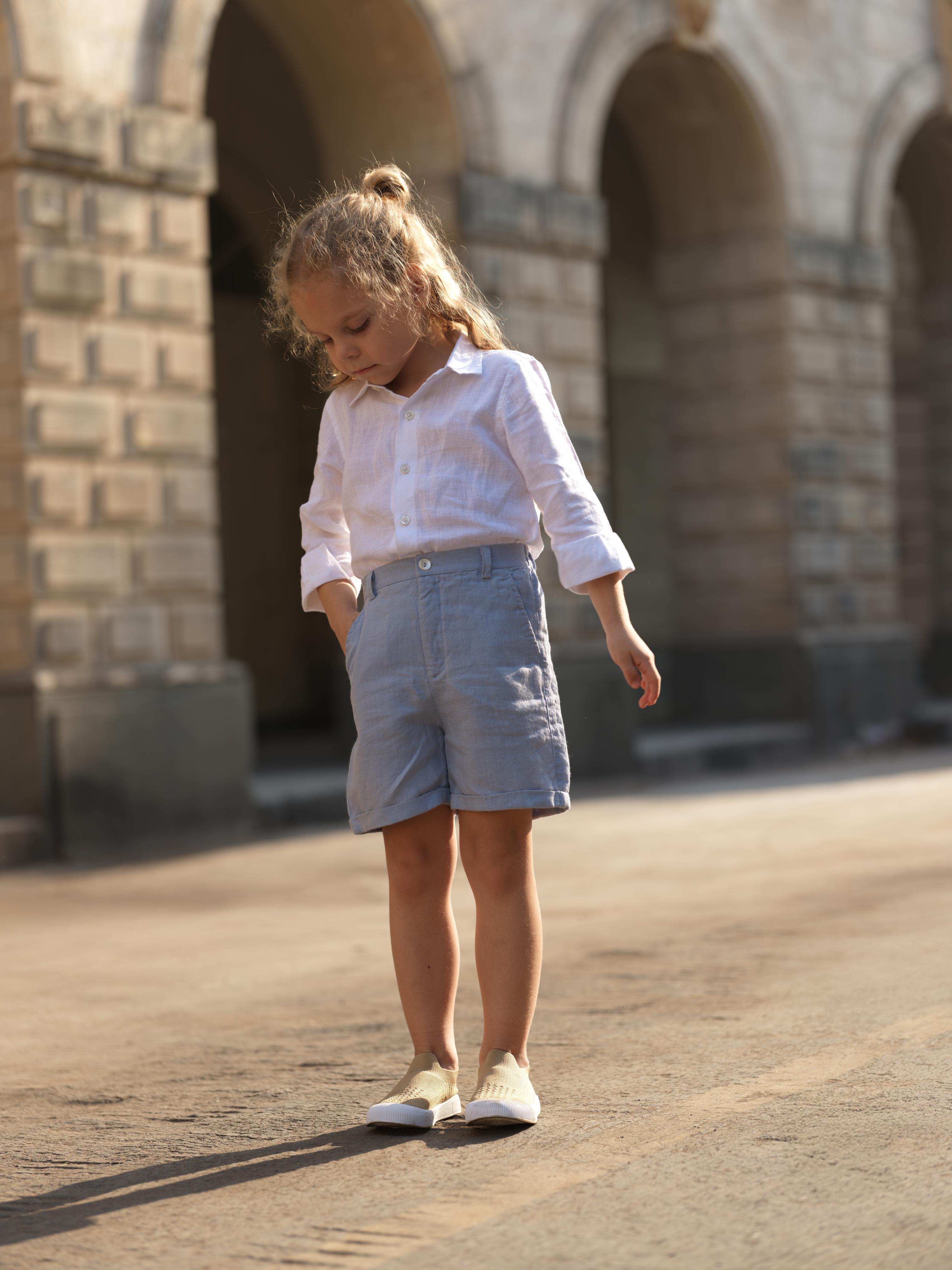Boys Basic Shorts Pacific Blue