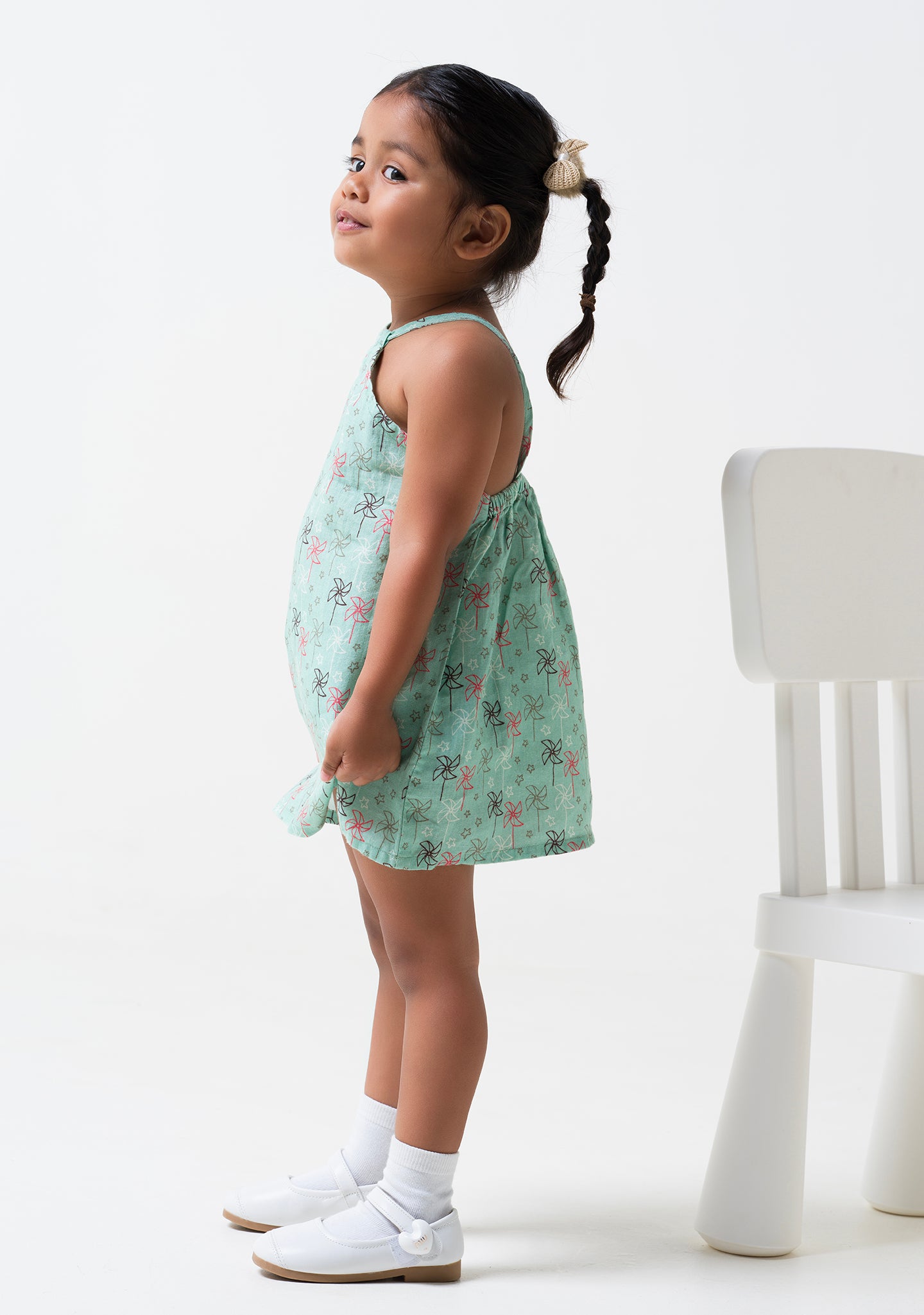 Printed Halterneck Dress