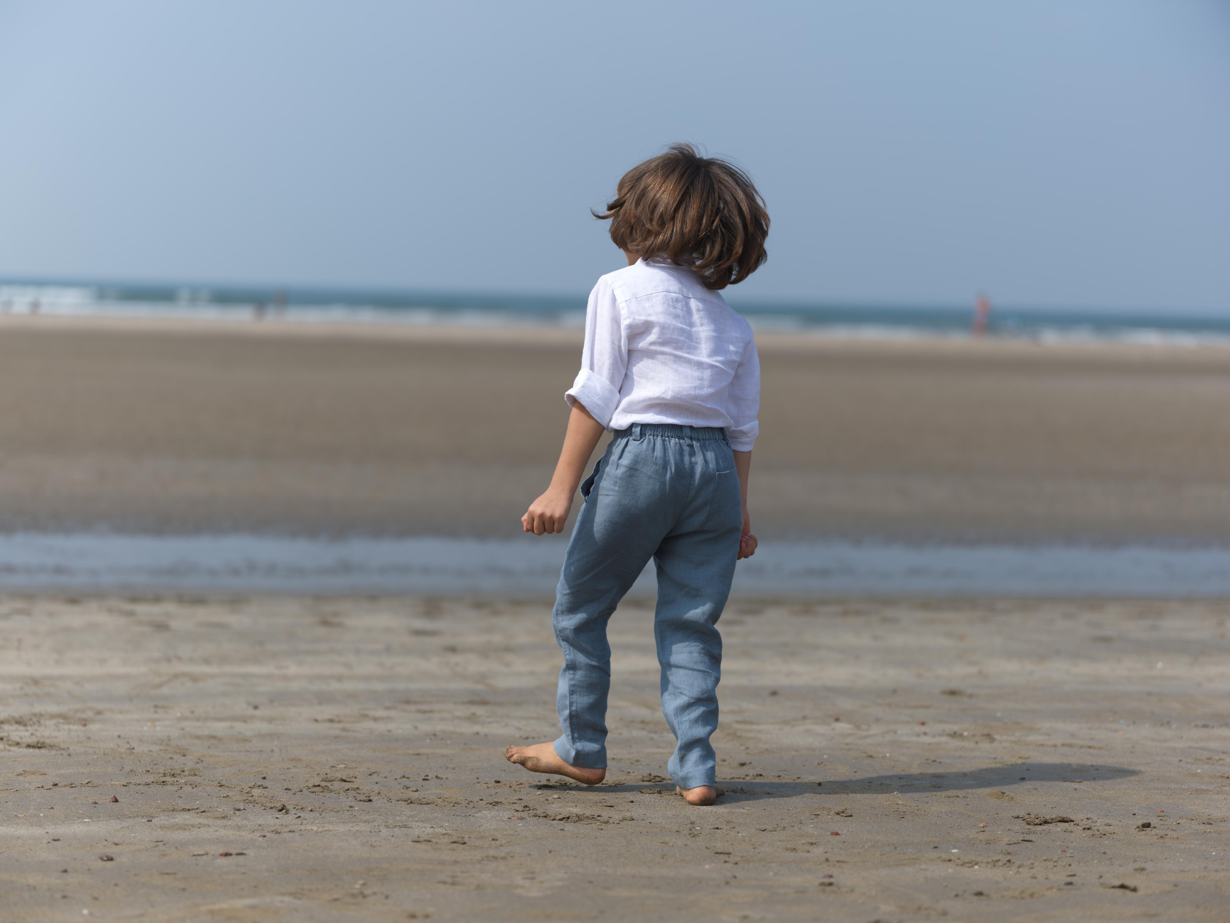 Boys Regular Collar Shirt White