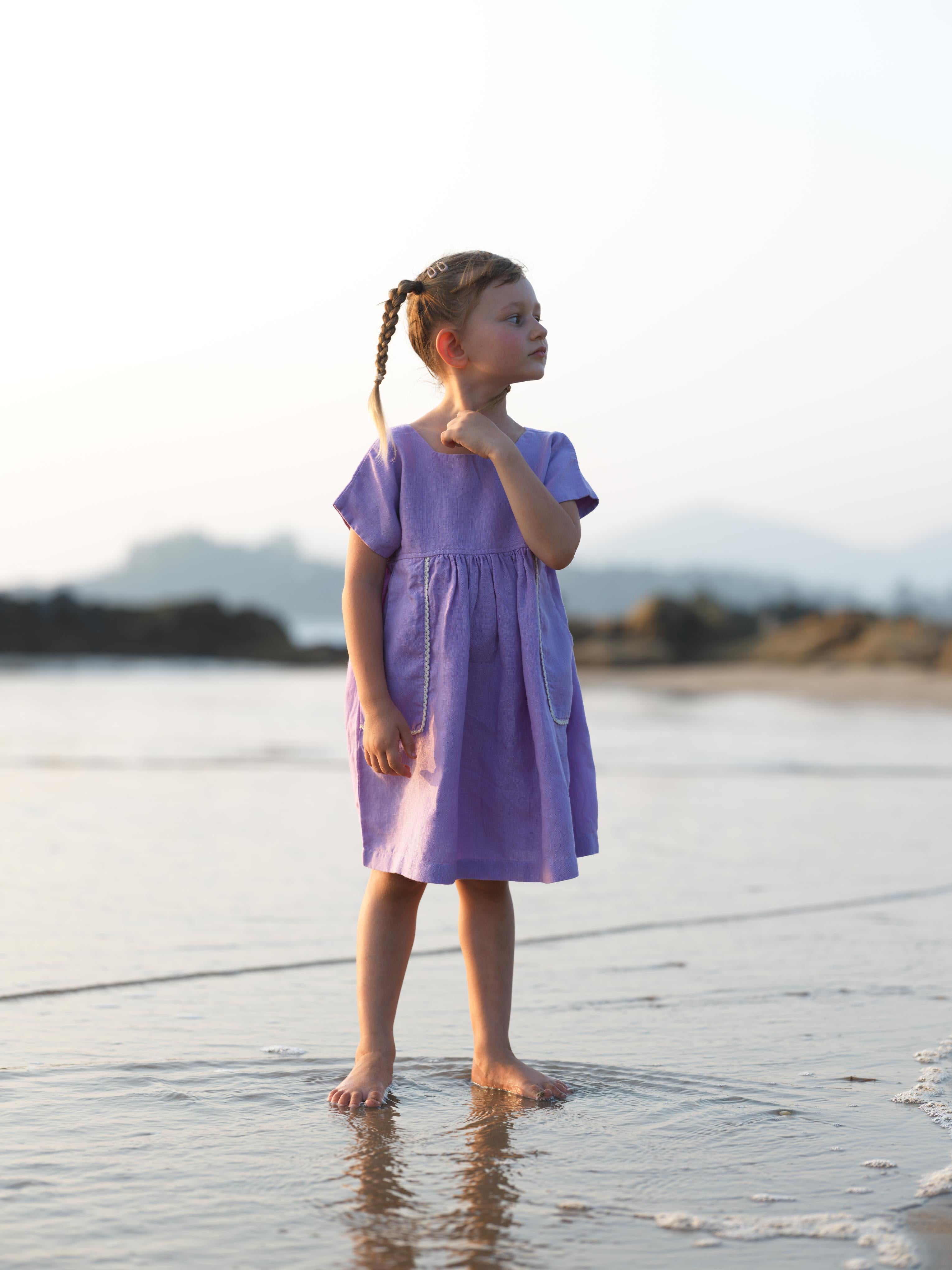 girls-patch-pocket-tie-back-dress-lavender