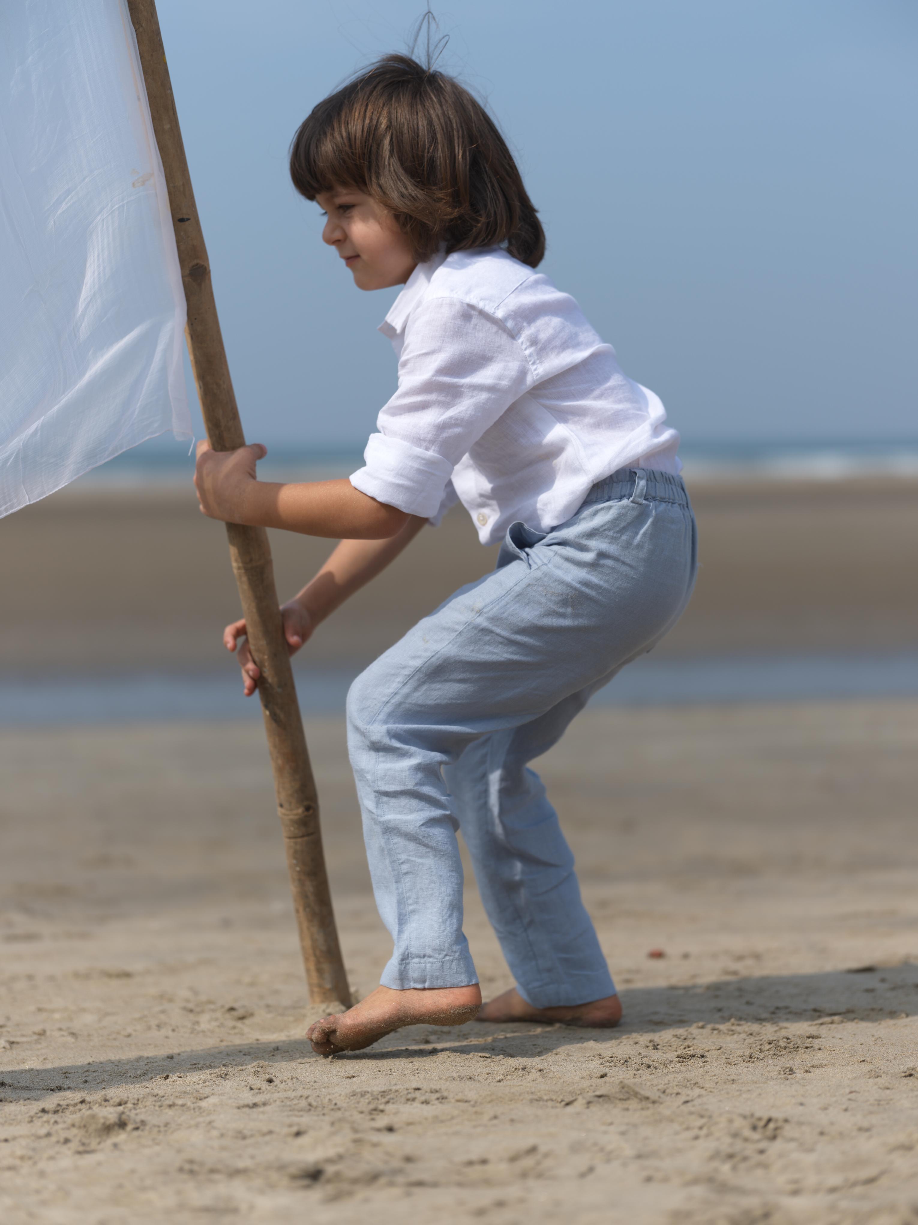 Boys Trousers Pacific Blue