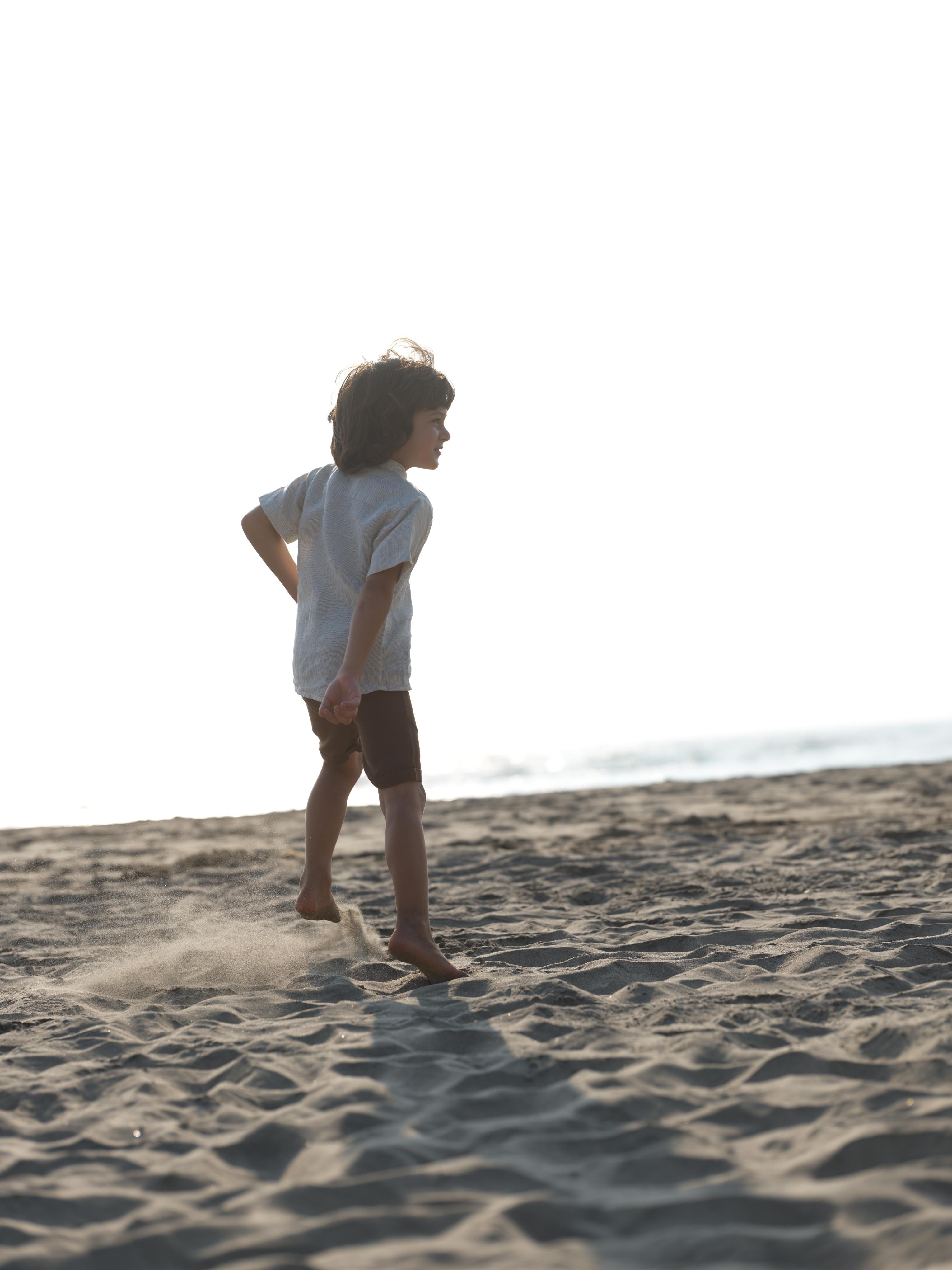 Boys Basic Shorts Walnut