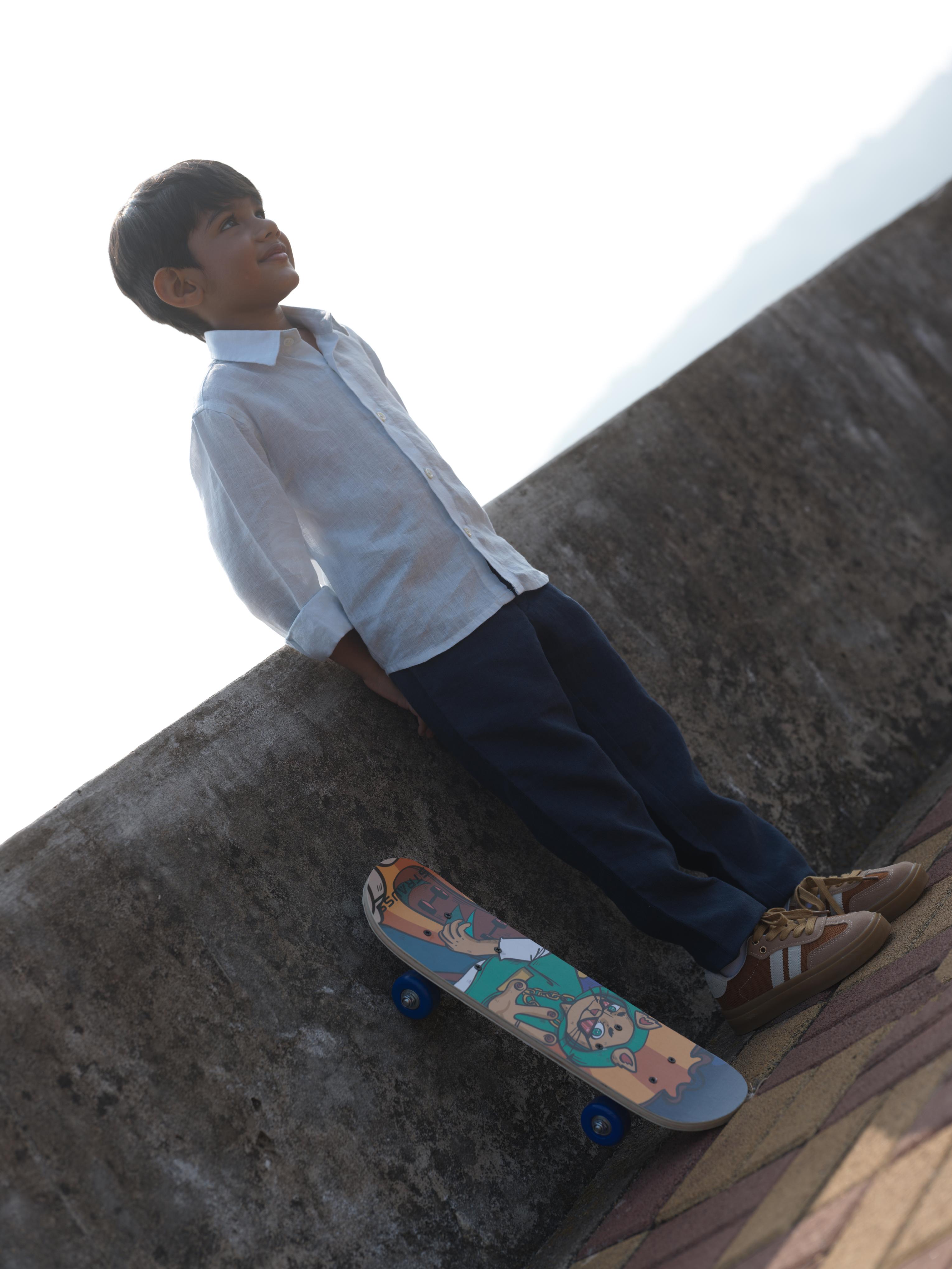 Boys Trousers Navy Blue