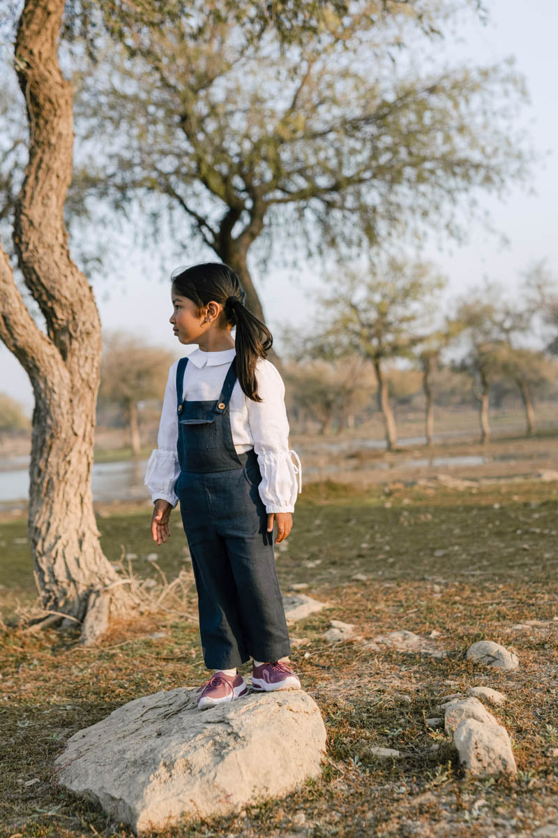 Dungaree For Her - Chi Linen