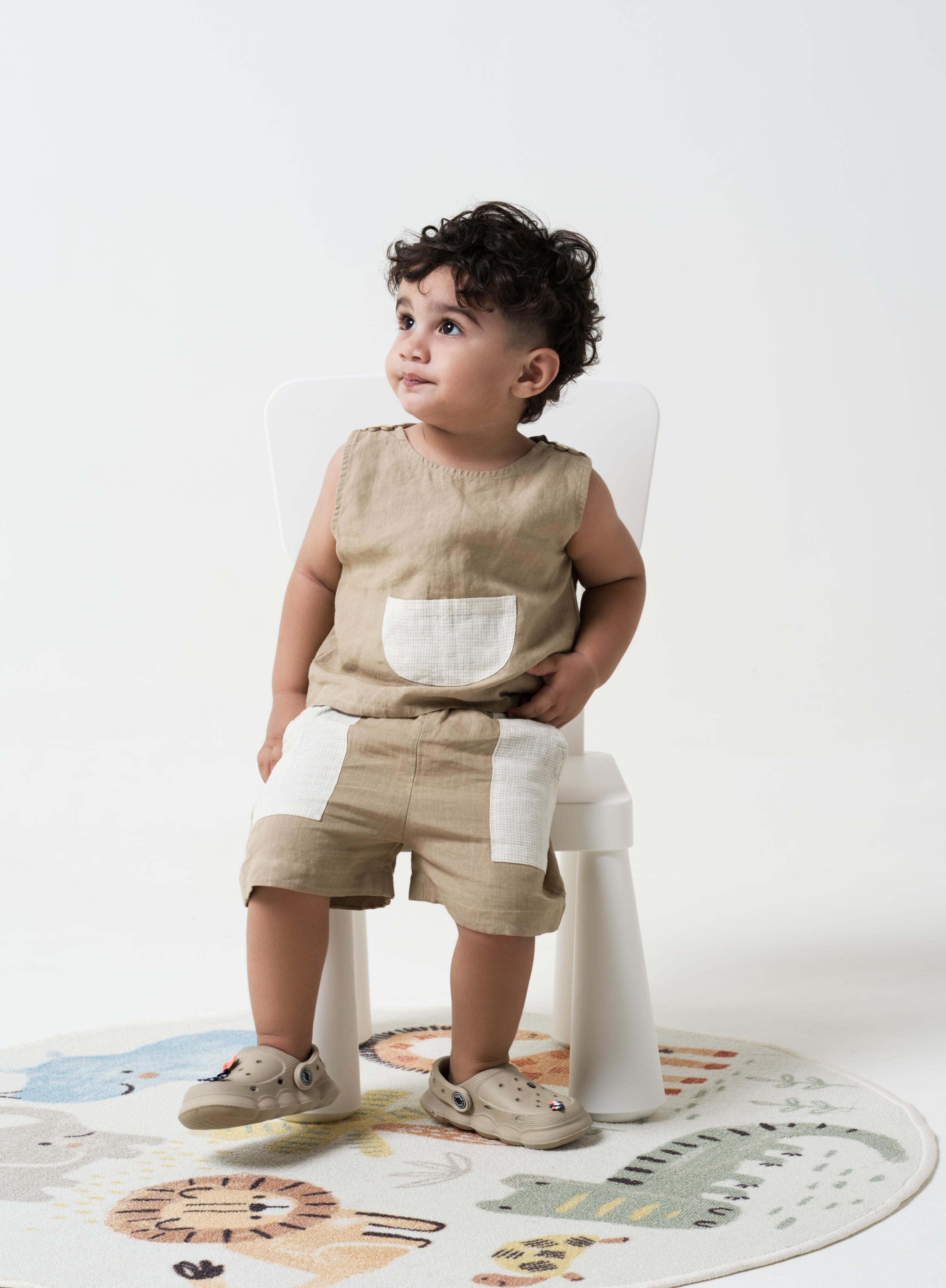 Patch Pocket Top & Bottom Set