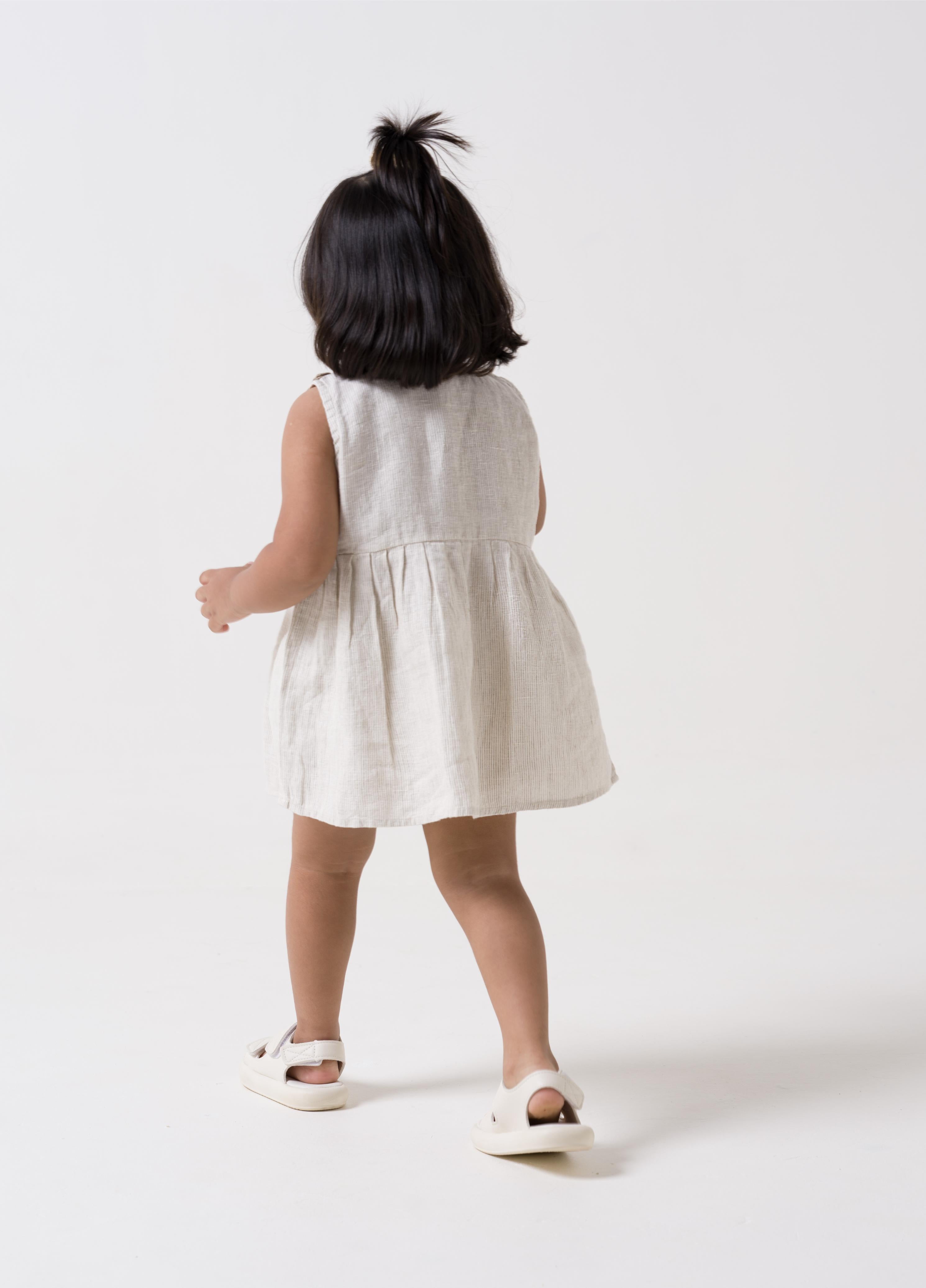 Pleated Collar Frock