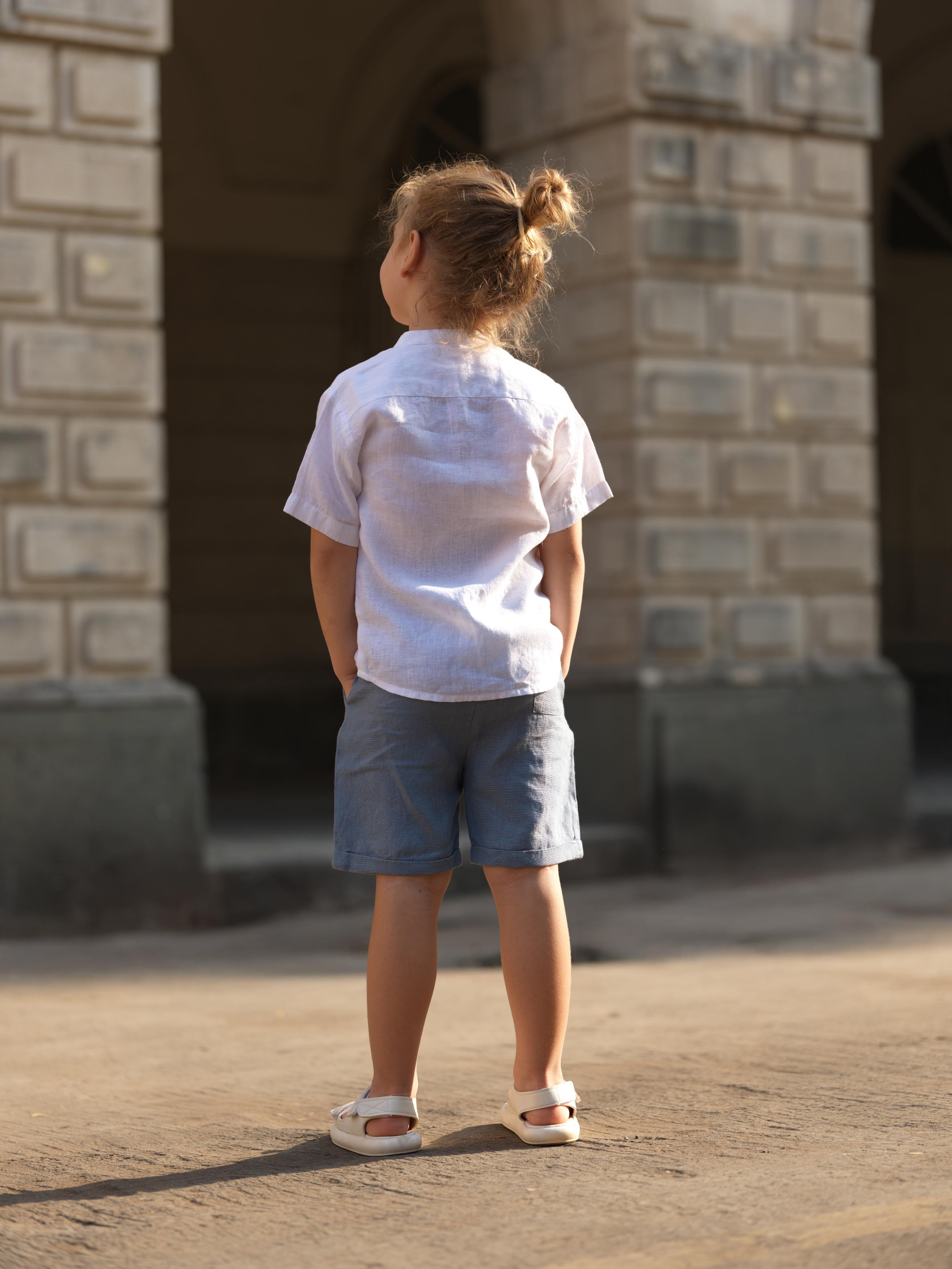 Boys Basic Shorts Airforce Blue