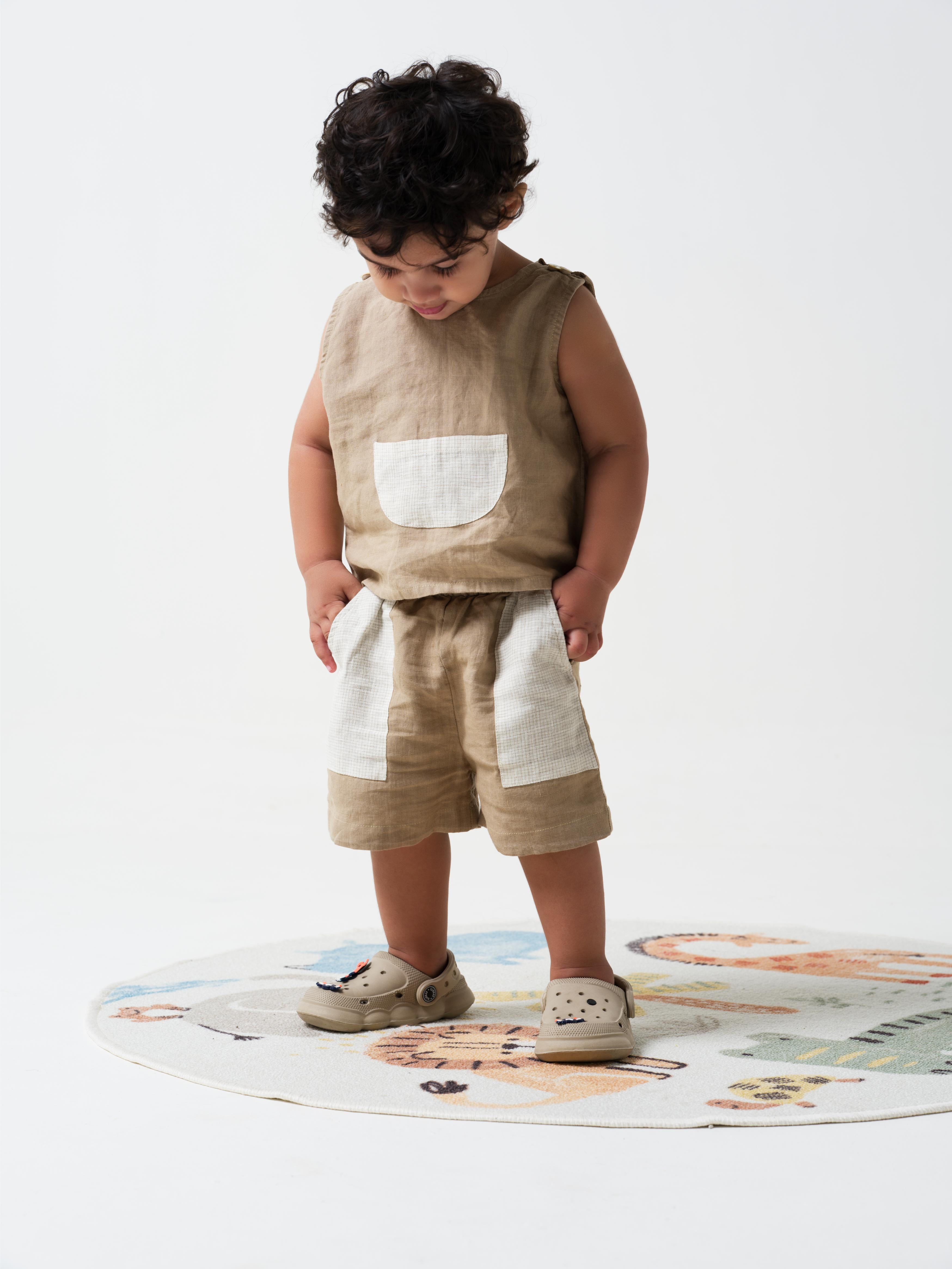 Patch Pocket Top & Bottom Set